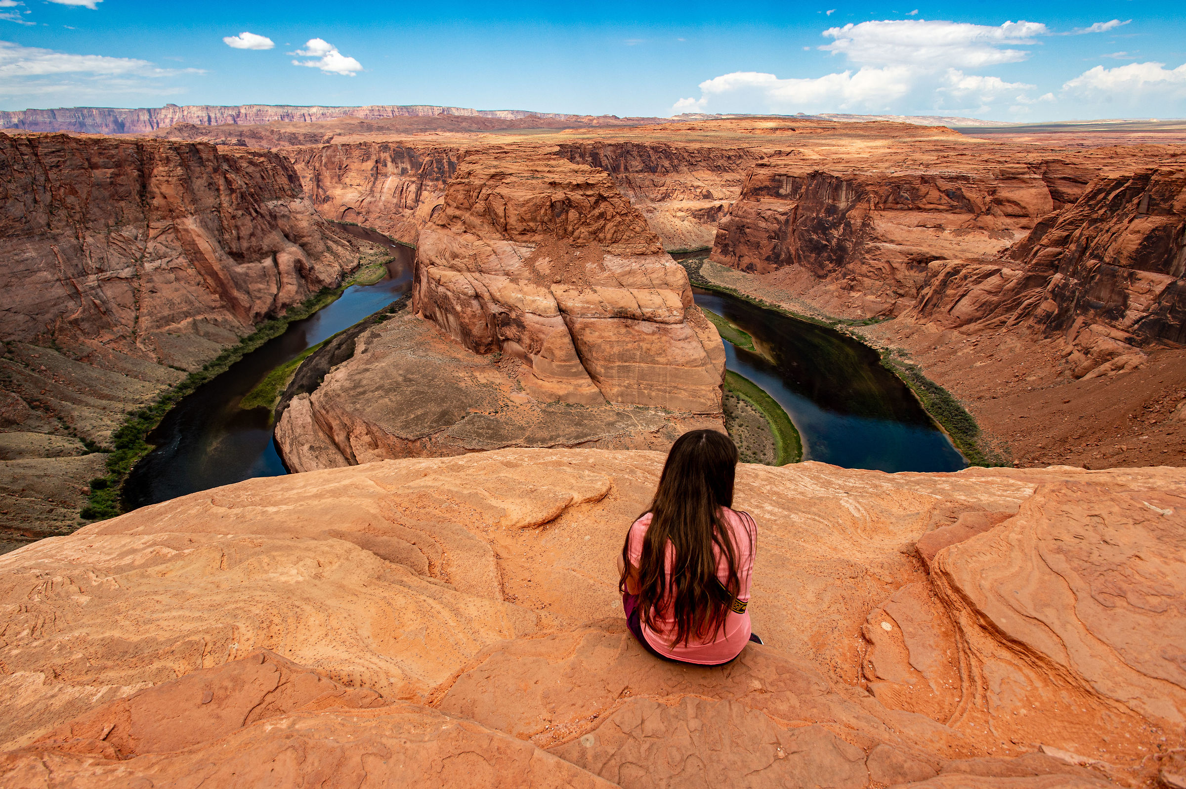 Ilaria all'horse shoe bend