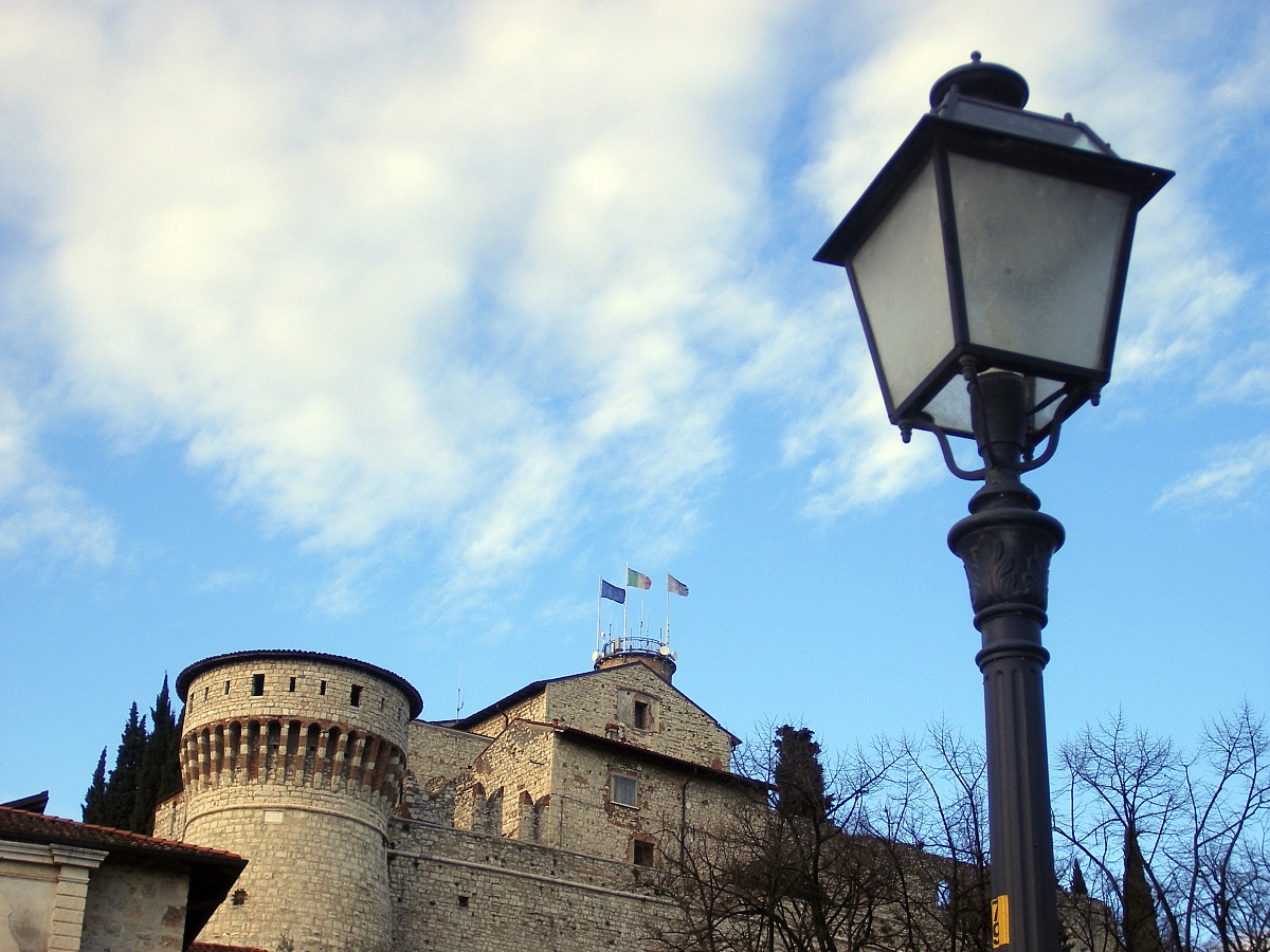 the castle of Brescia