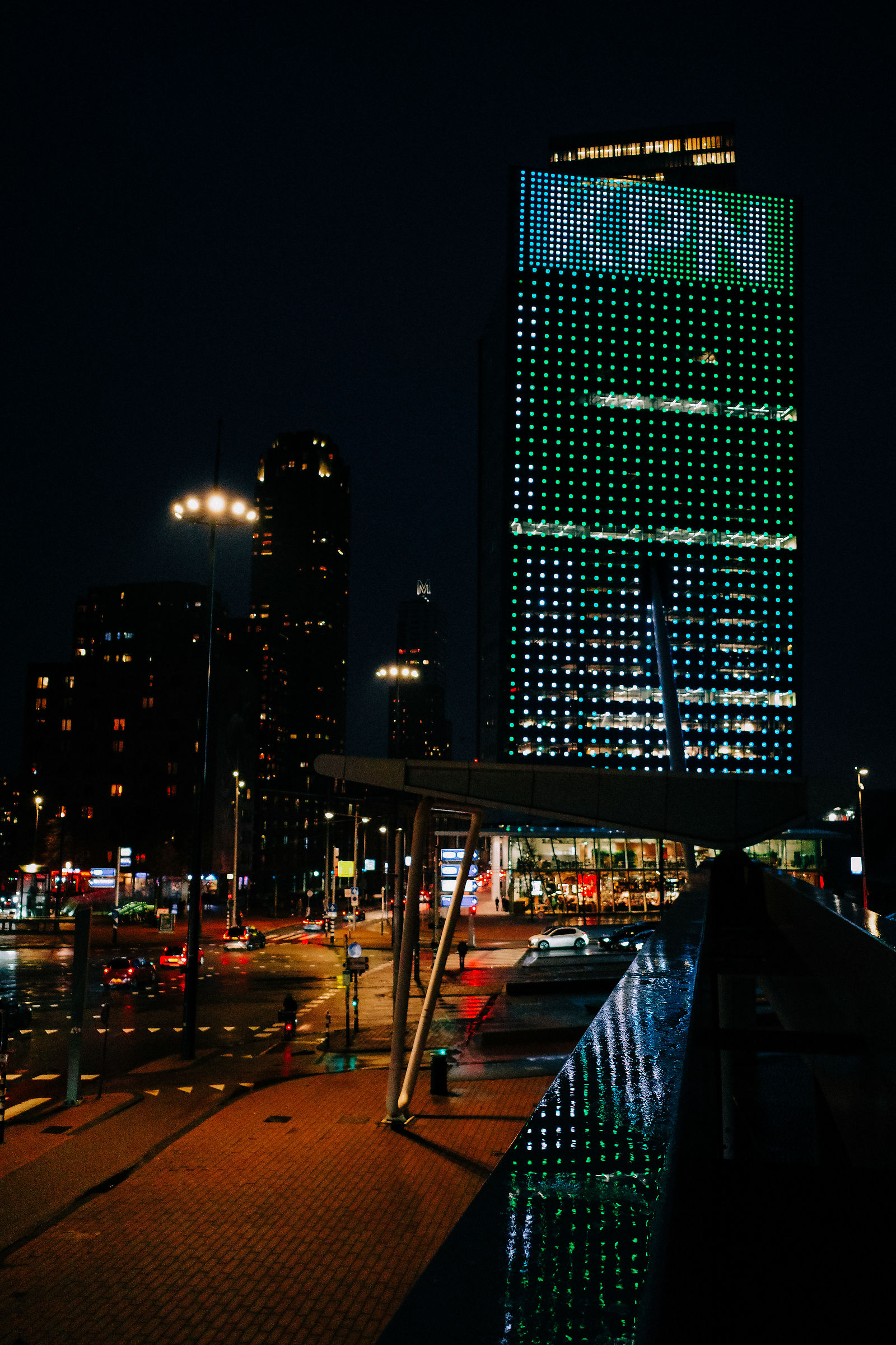 Rotterdam by night