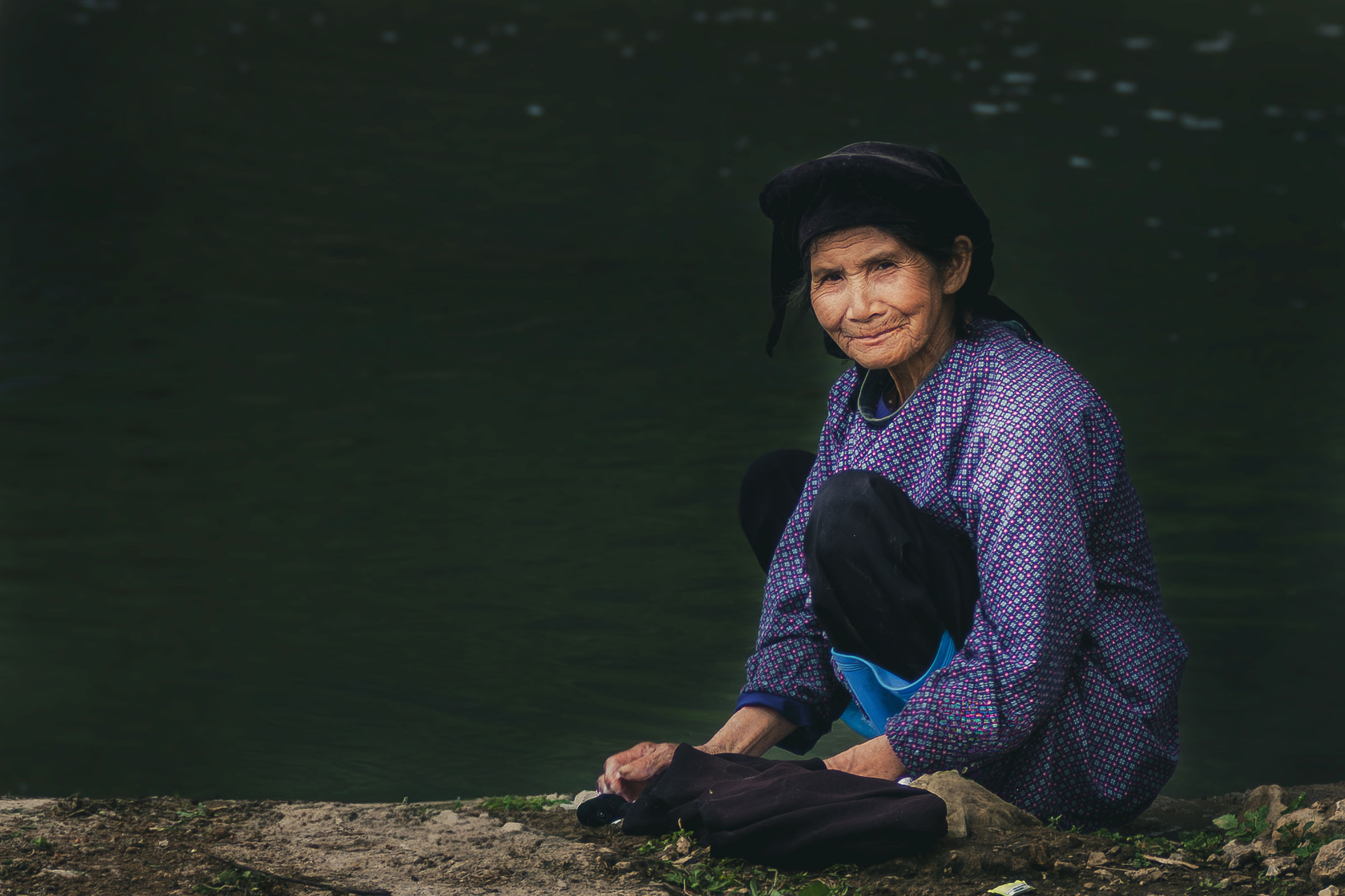 By the River