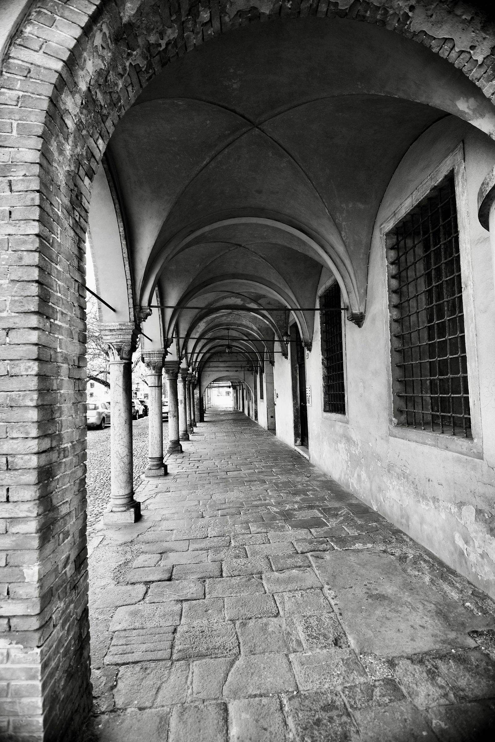 Portici in Riviera Paleocapa
