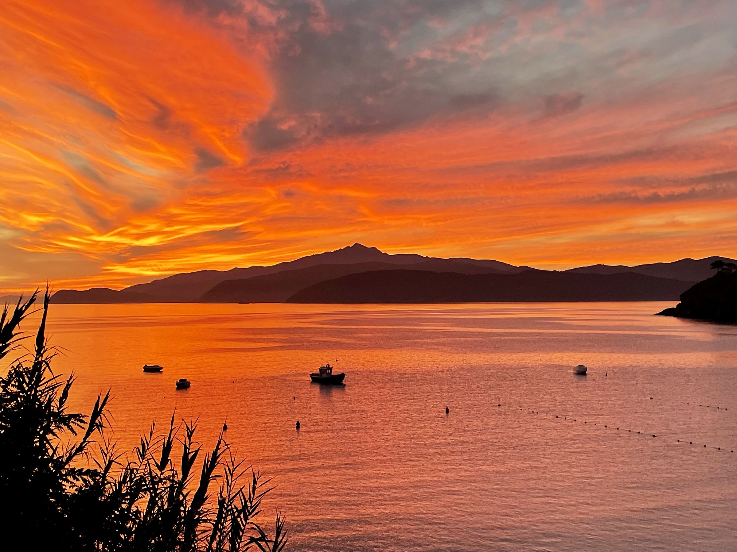 Tramonto a Pareti