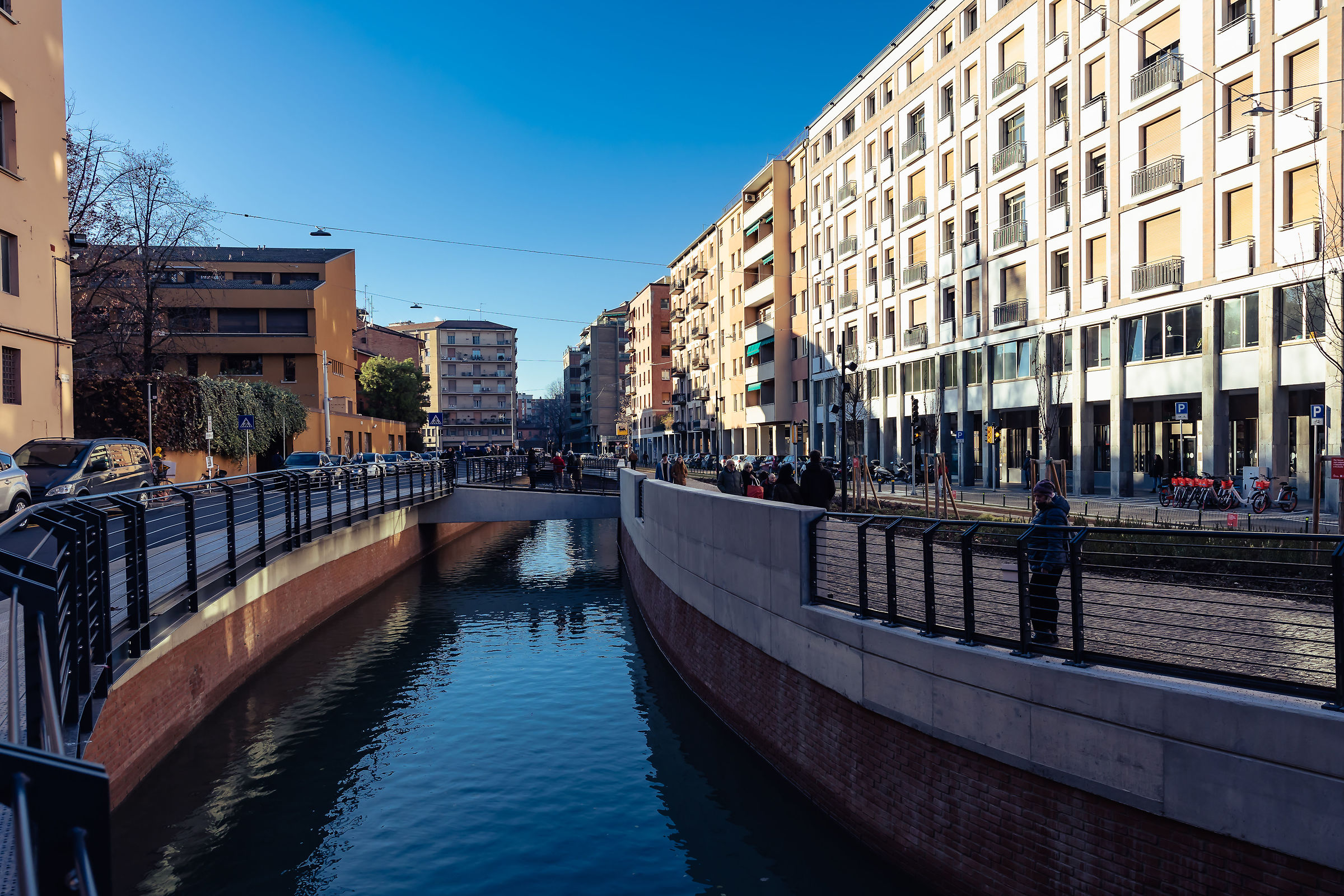 "naviglio" bolognese. Via Riva Reno BO