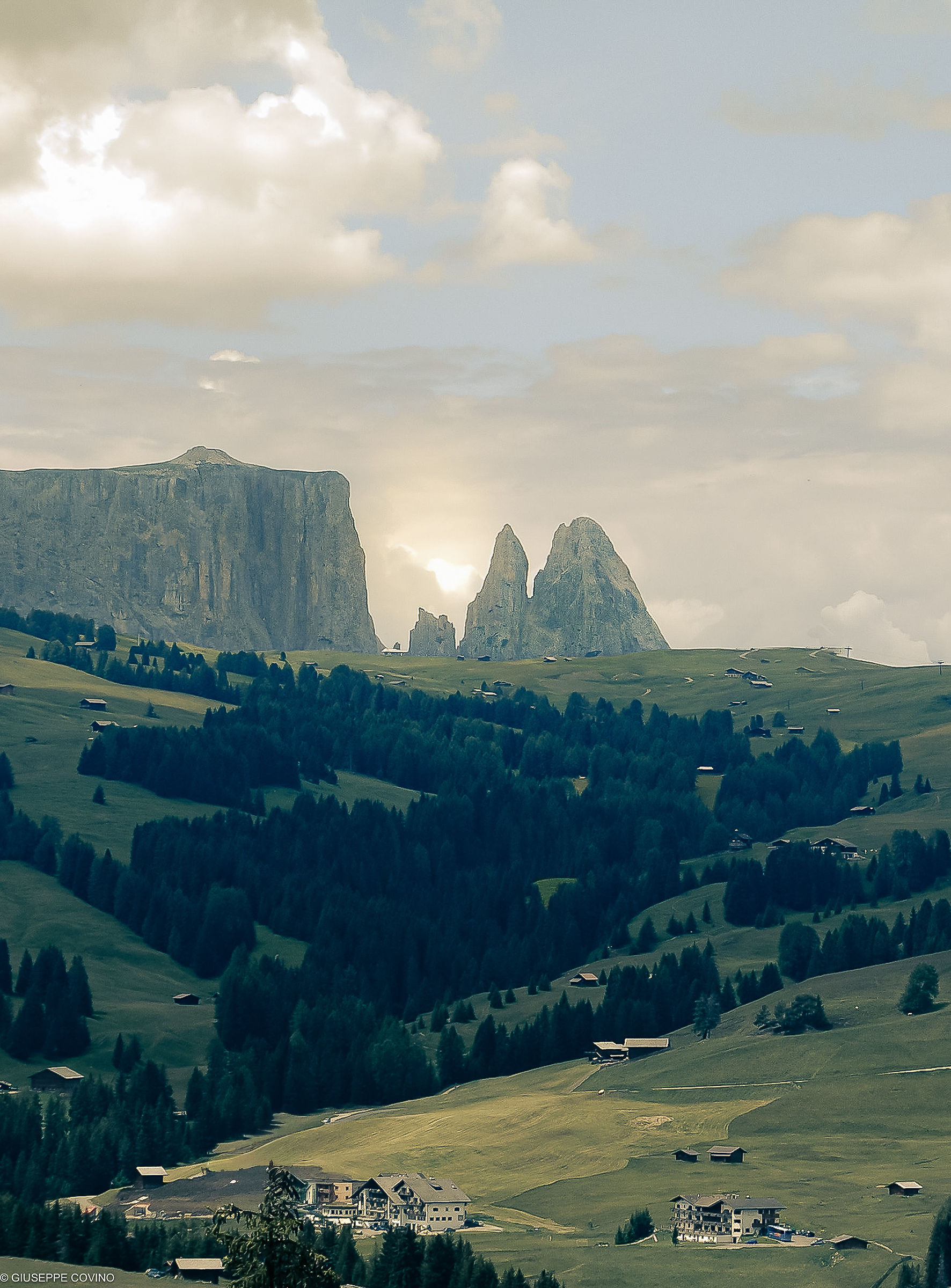 Panorama dell'Alpe