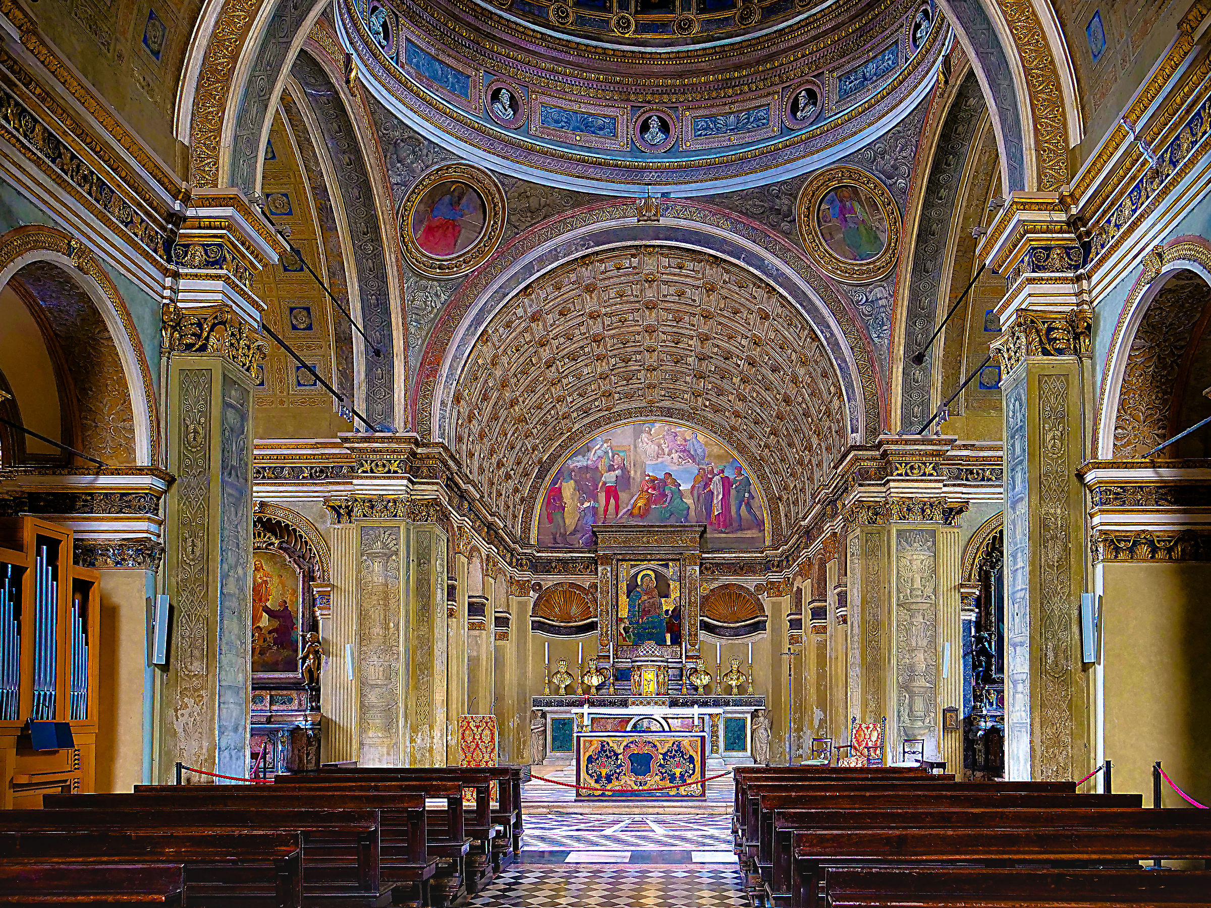 Church of Santa Maria (2) near San Satiro in Milan