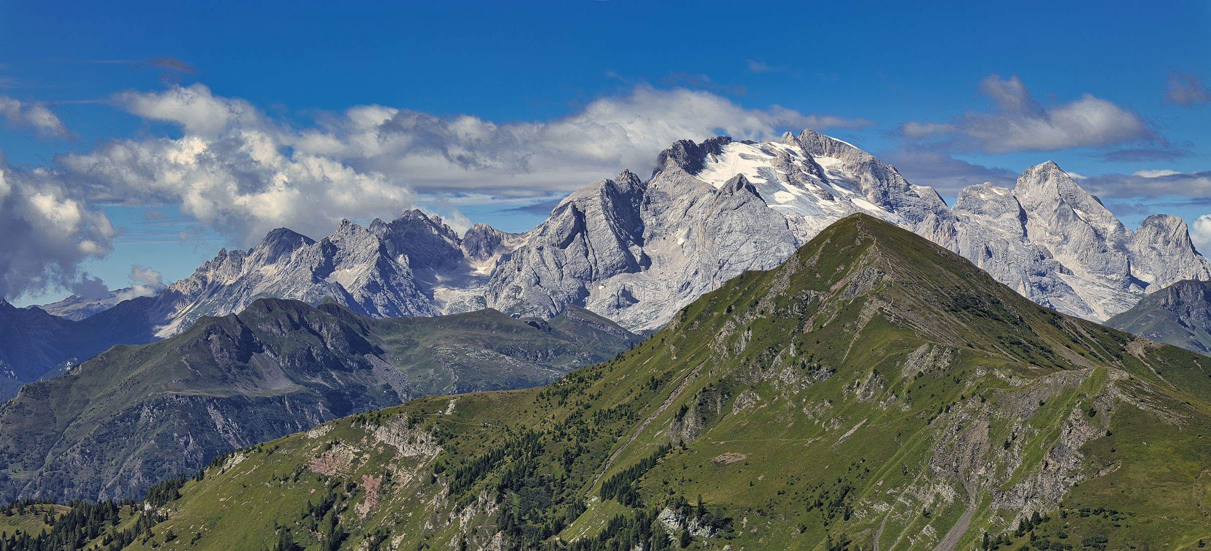 La Marmolada dal passo Giau