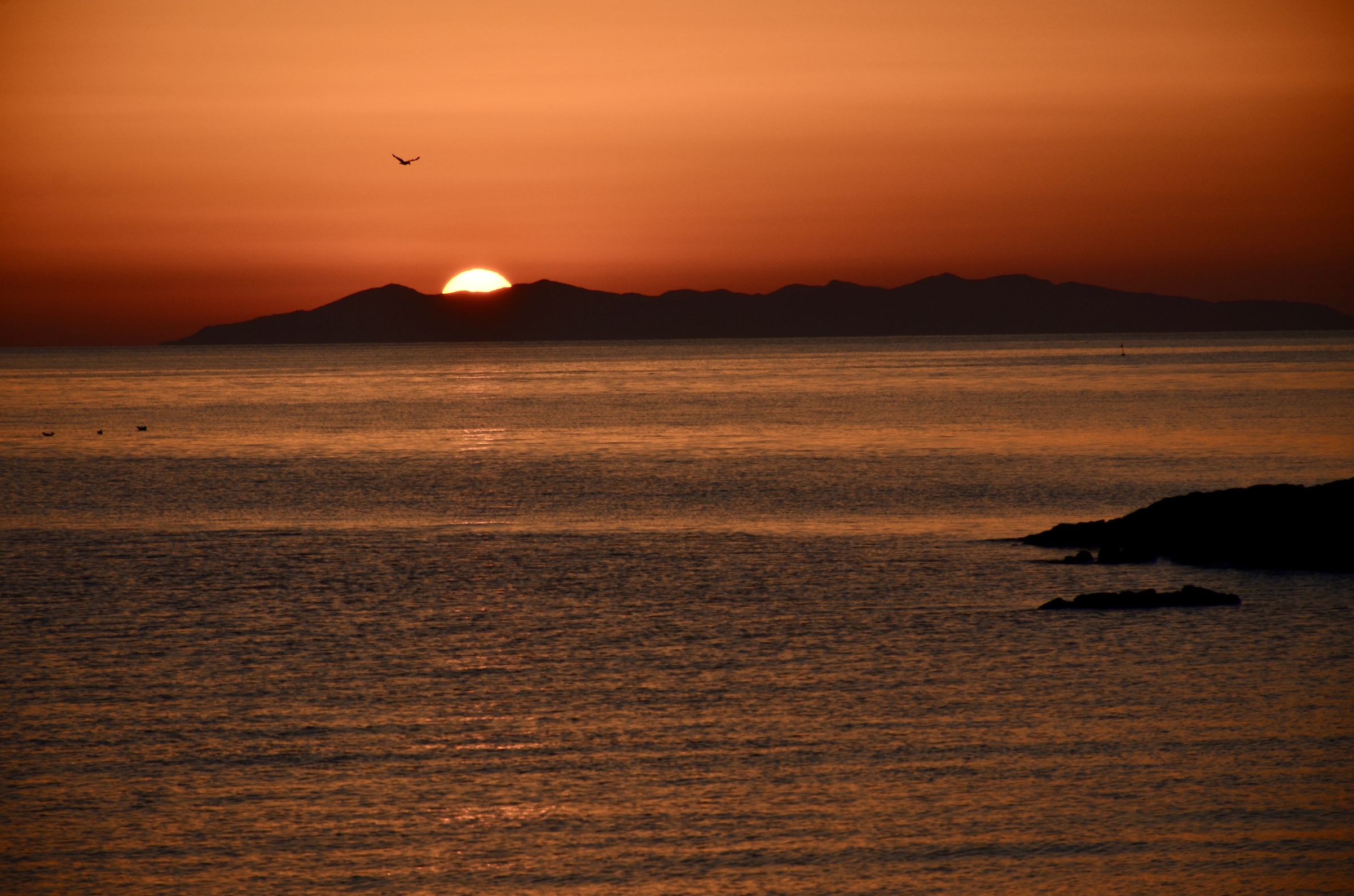 Tramonto al solstizio d’estate