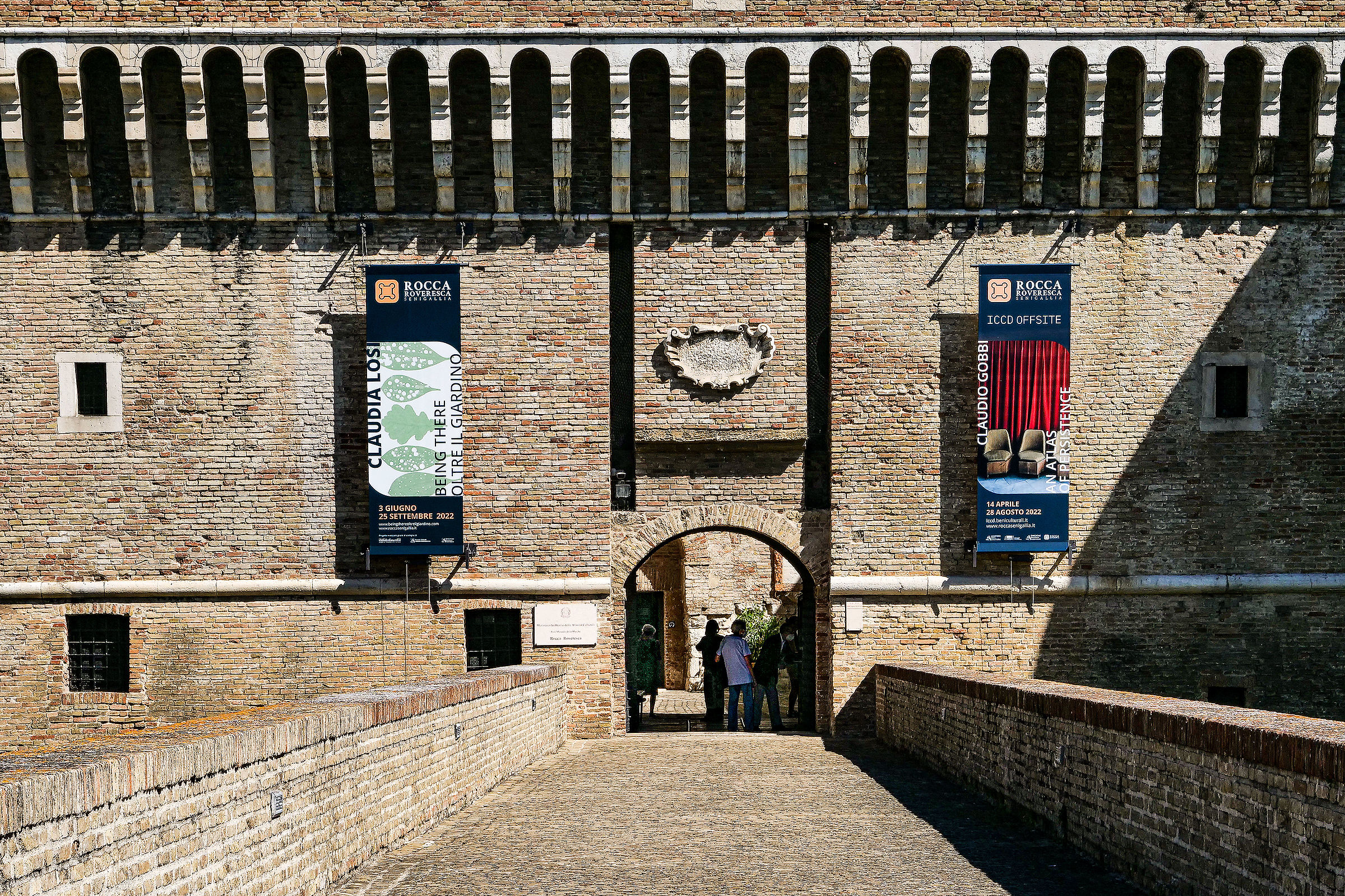 Entrance to Rocca Roveresca - Senigallia