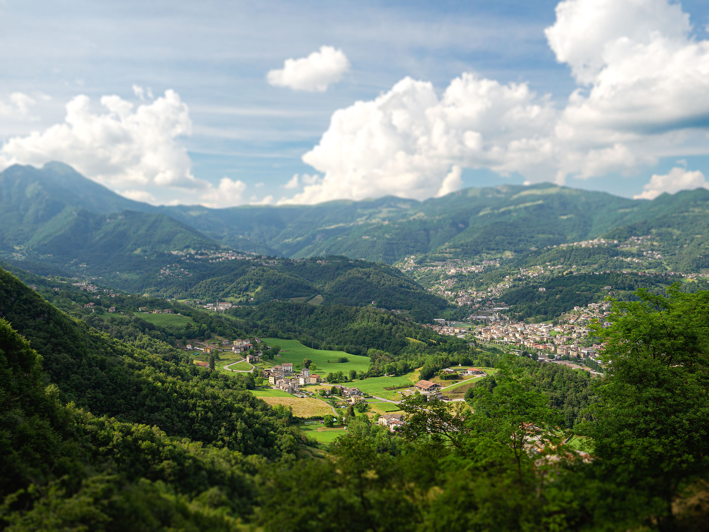 Imagna Valley from Cornabusa