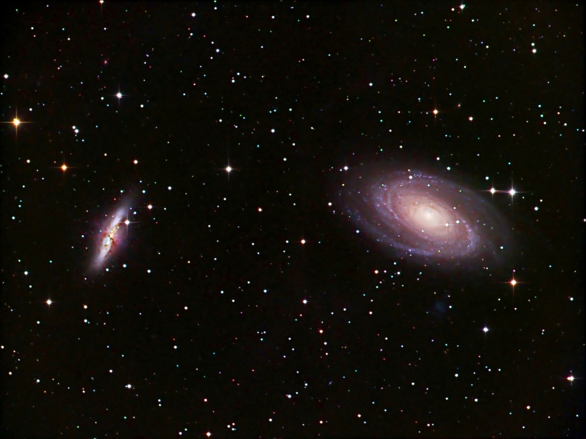galaxies m81 and m82