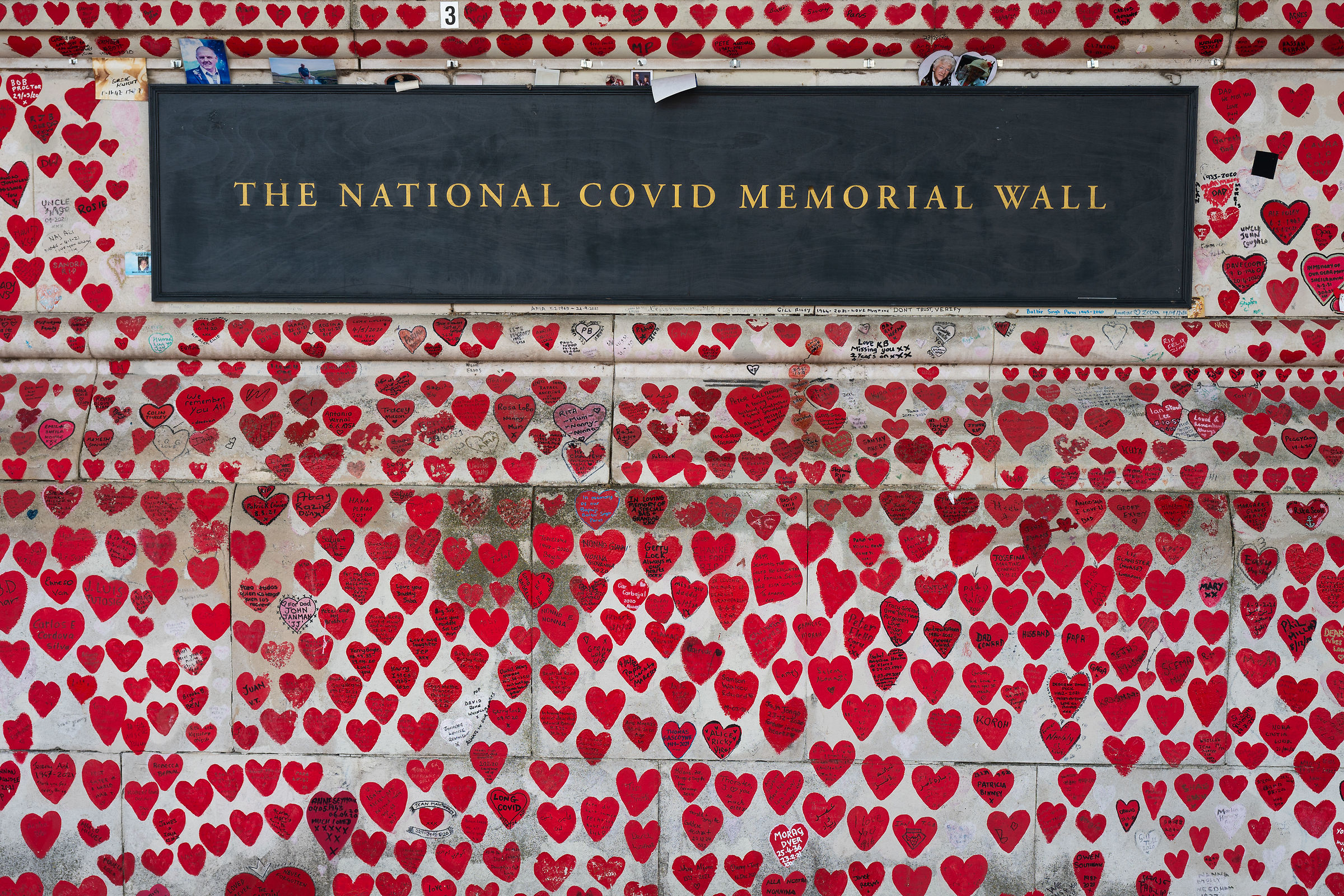 National Covid Memorial Wall