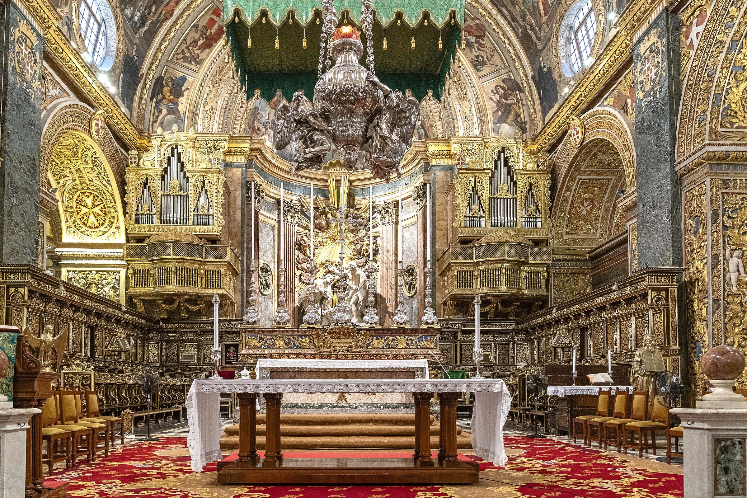 la valletta  concattedrale di san giovanni altare