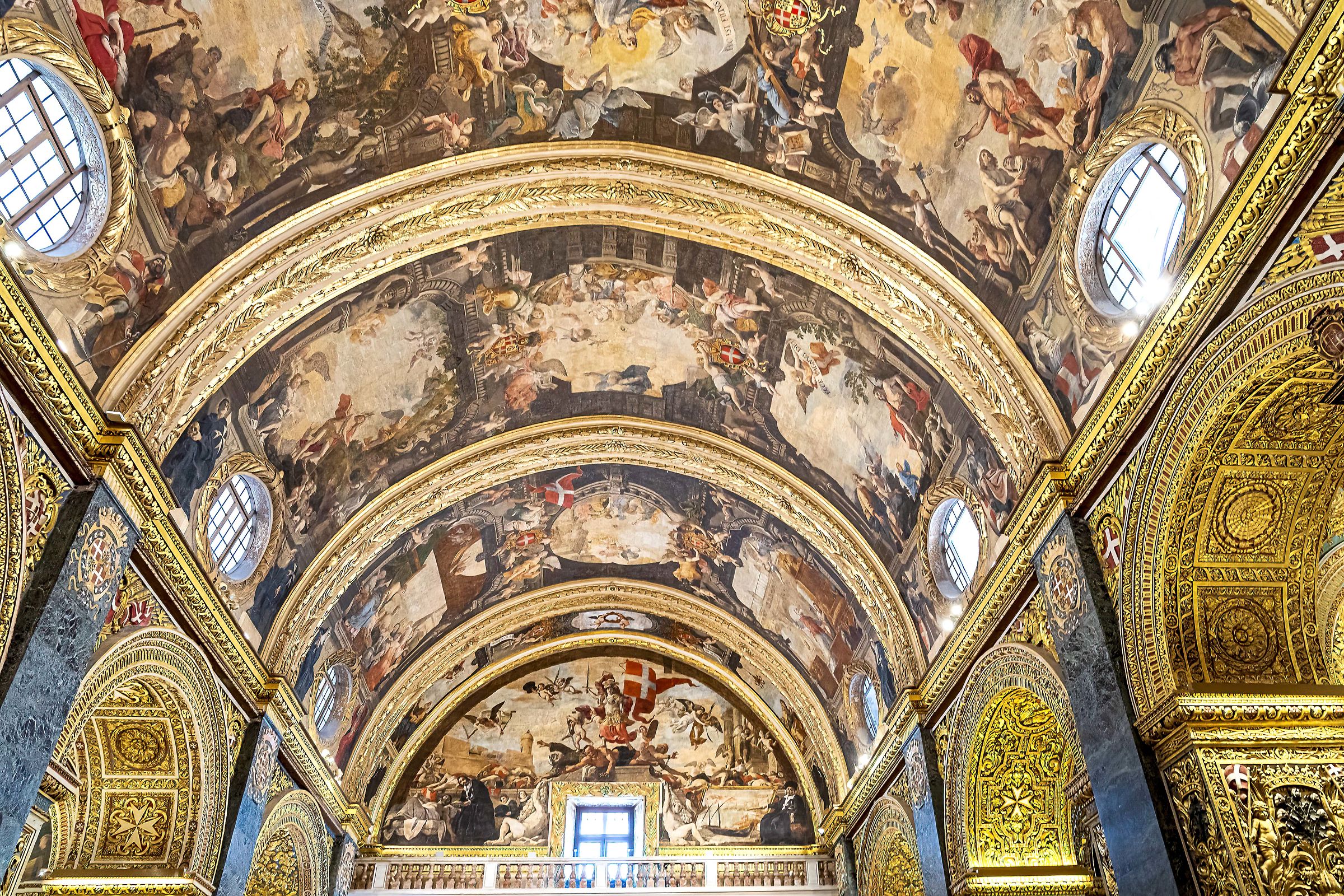 la valletta  concattedrale di san giovanni 5