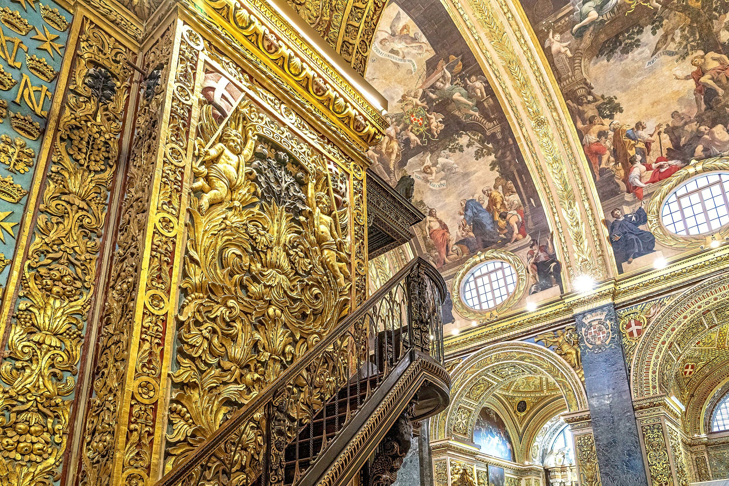 la valletta  concattedrale di san giovanni 6