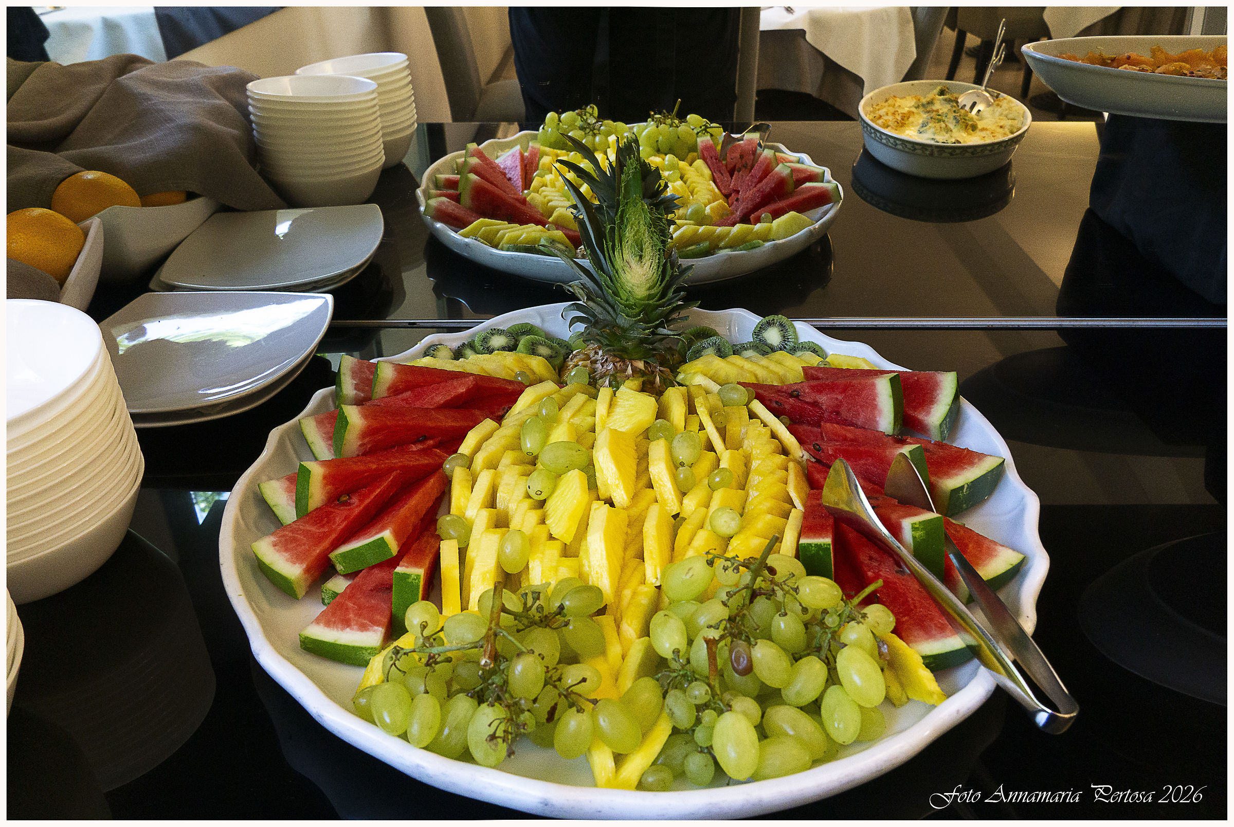 Fresh and colorful fruit