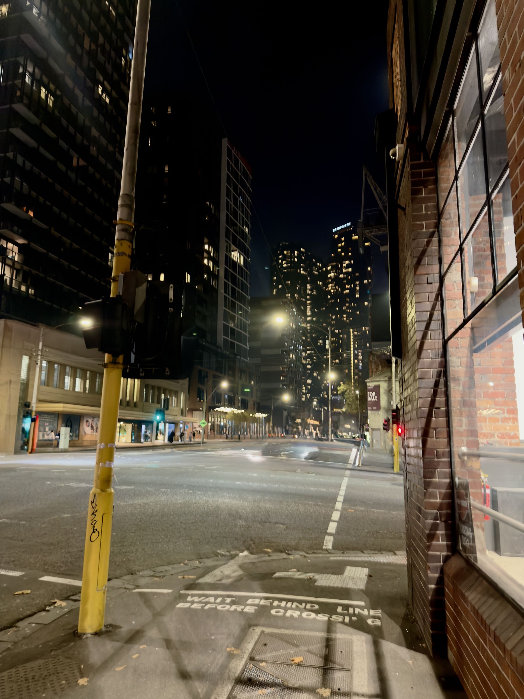 Melbourne by night