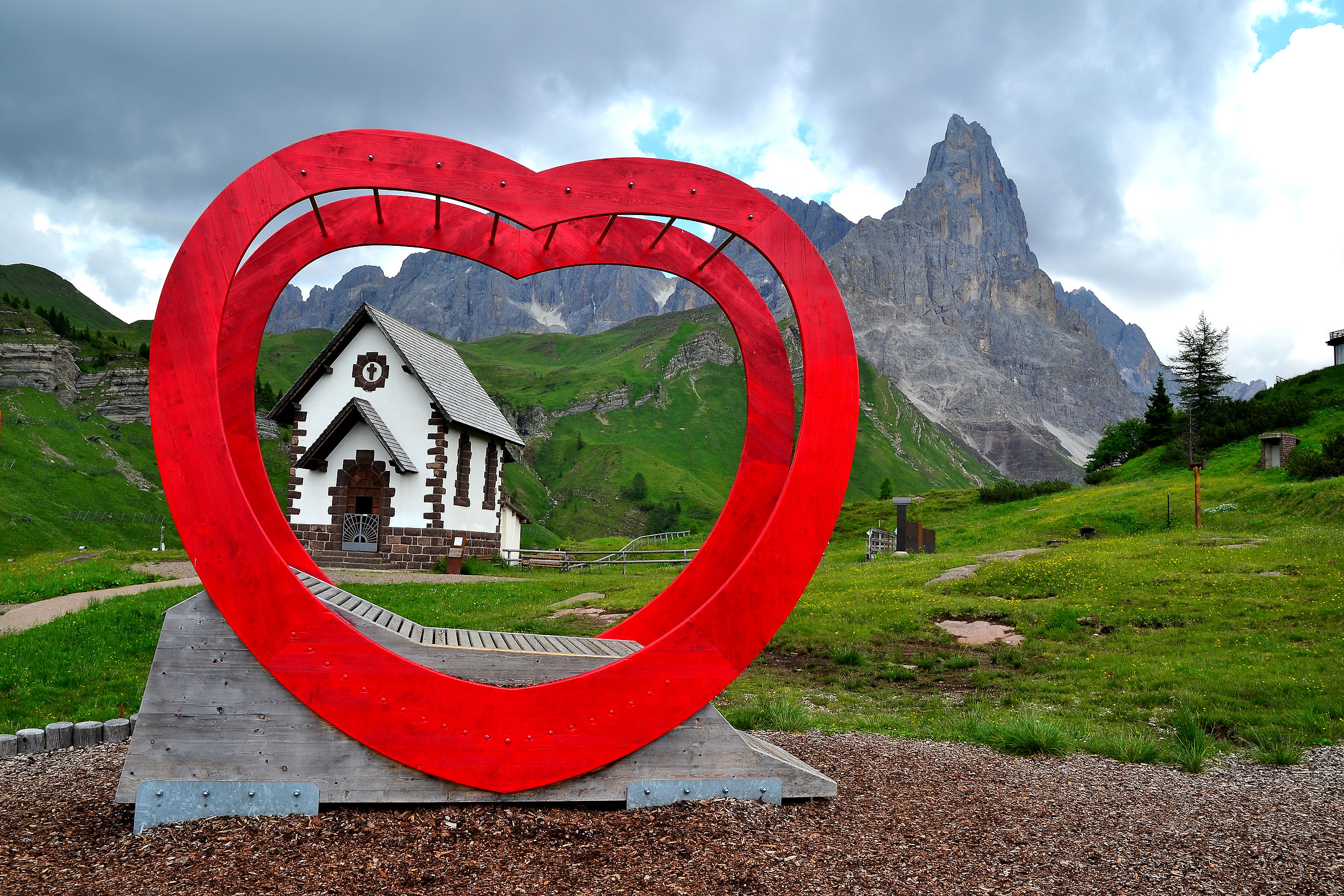 Passo Rolle and Pale di San Martino