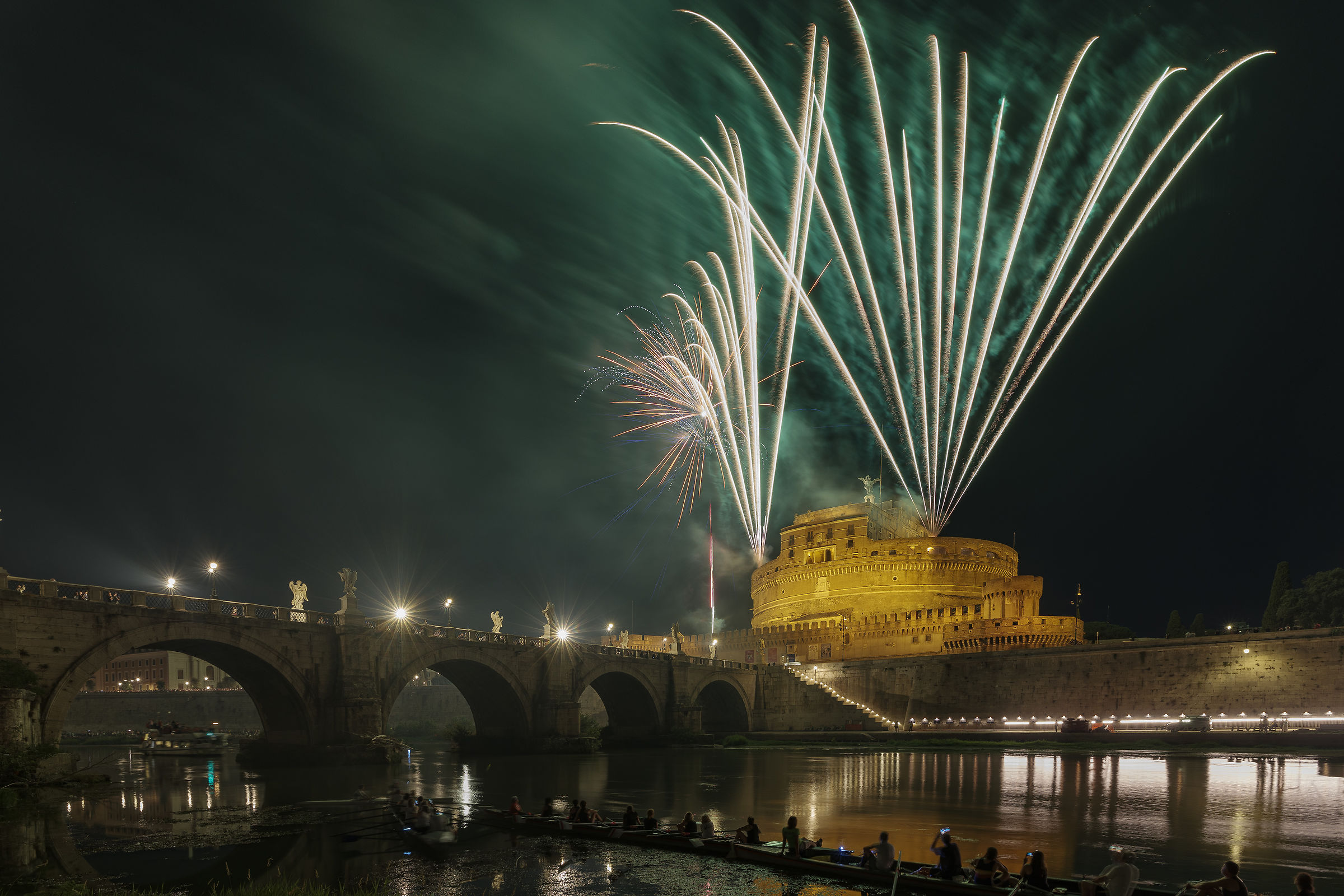 Pinwheel of Castel Sant'Angelo