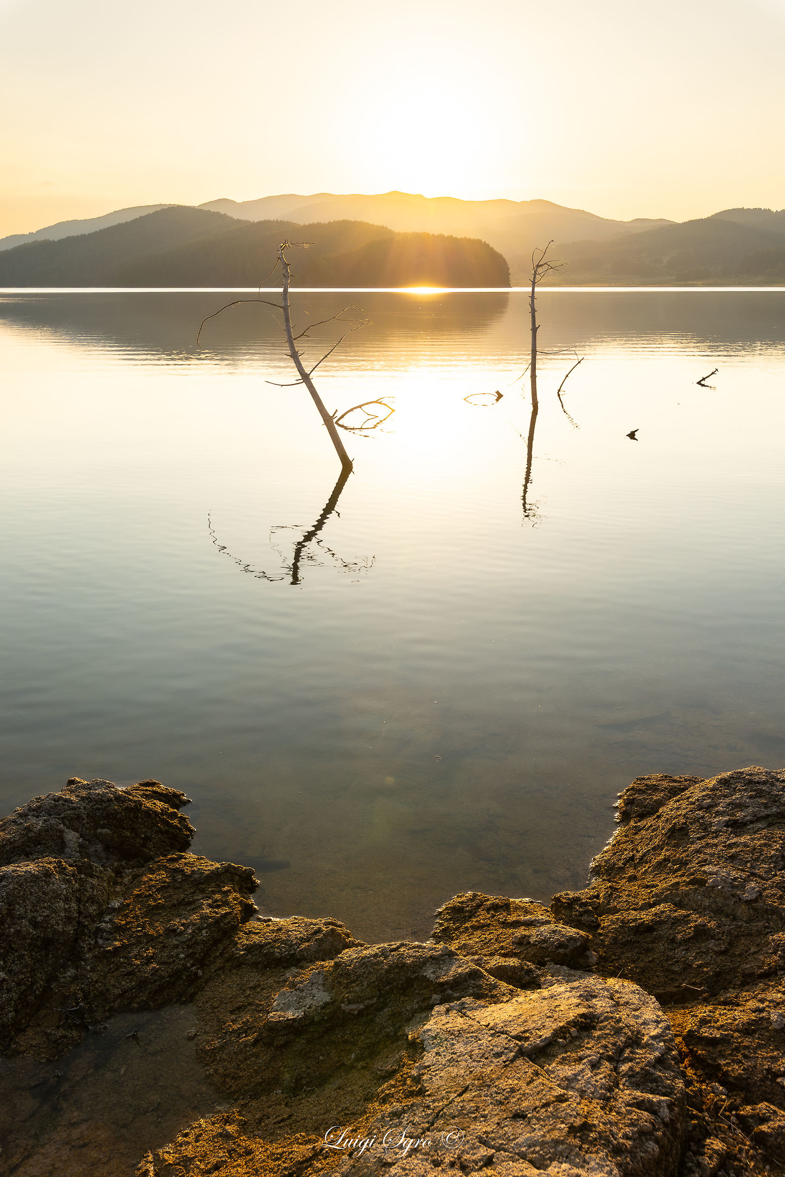 Tramonto sul Lago