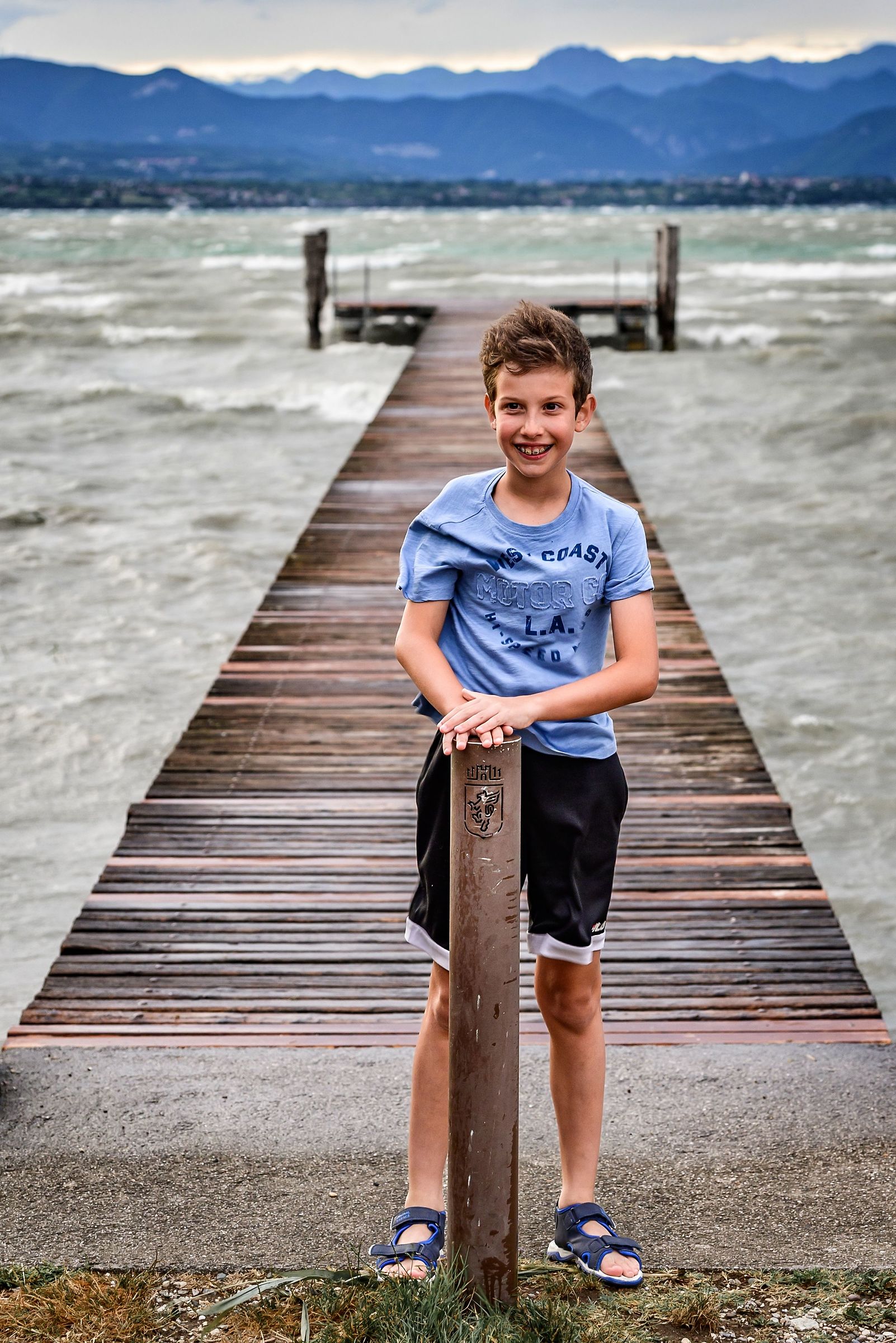 Burrasca a Sirmione