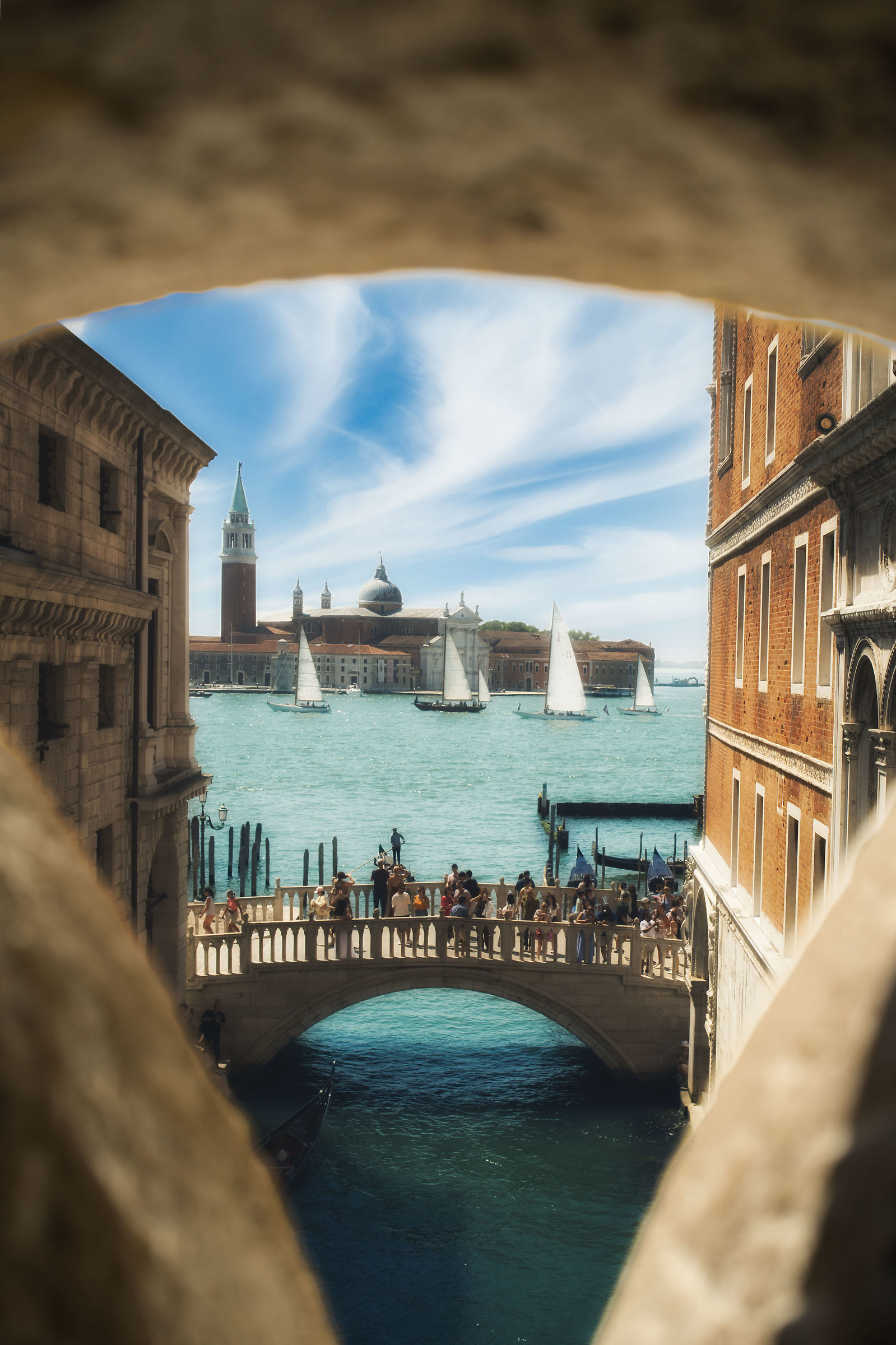Cartolina dal Ponte dei Sospiri