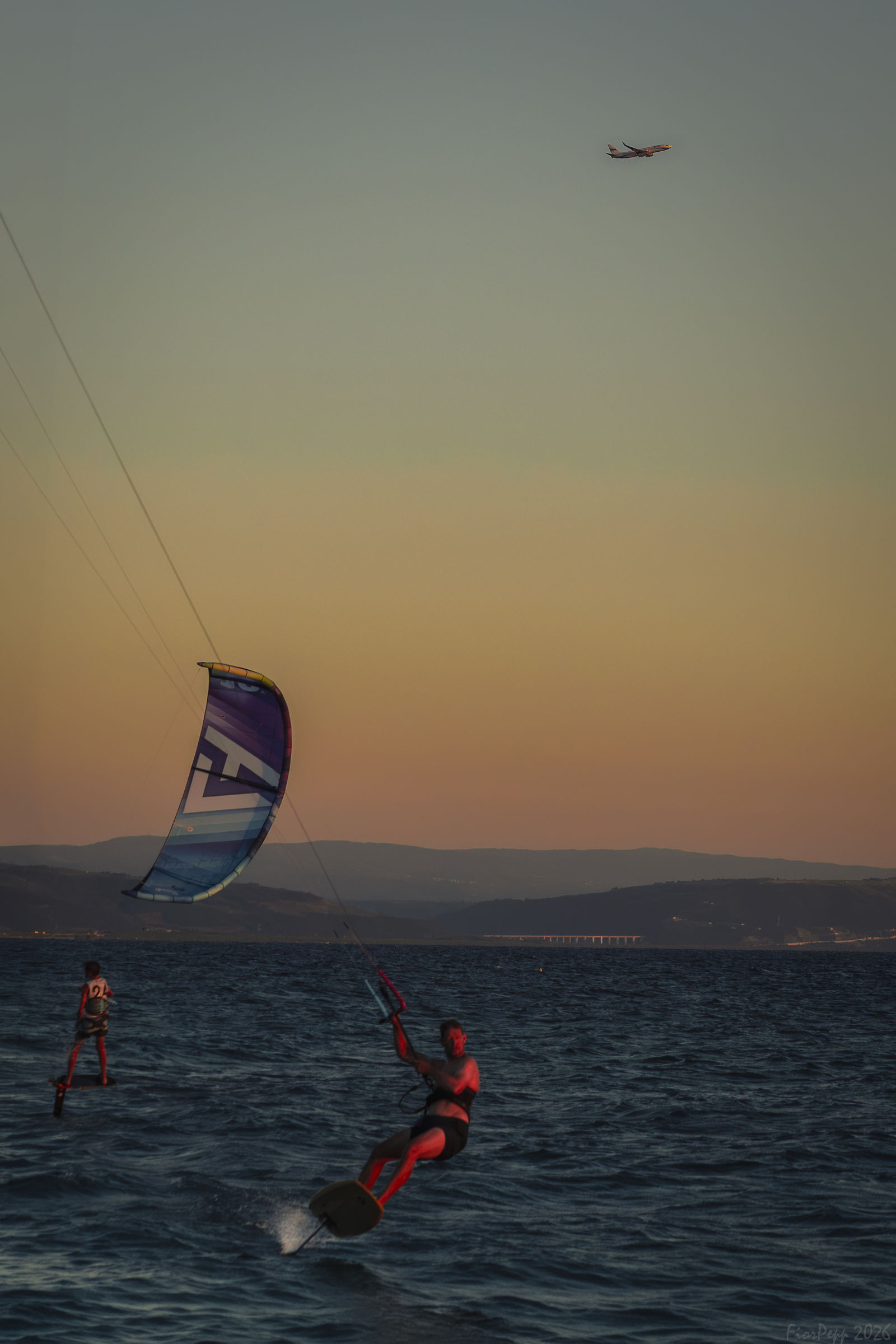 Fly.... between sky and sea