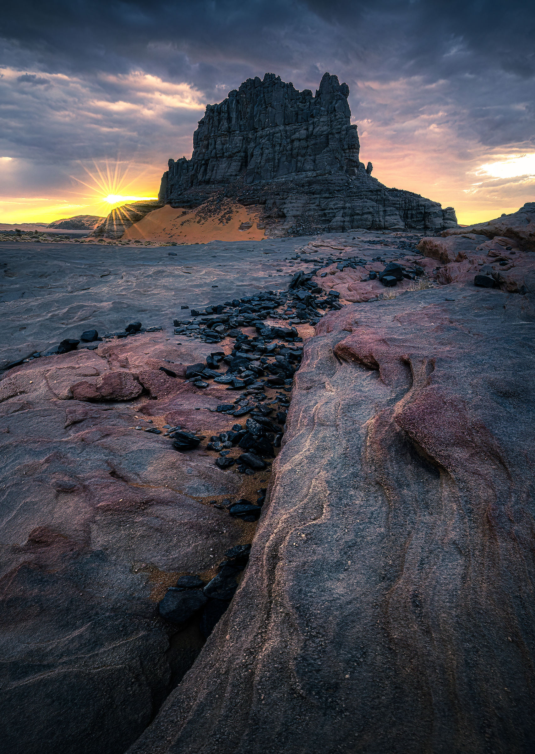 prime luci nel deserto