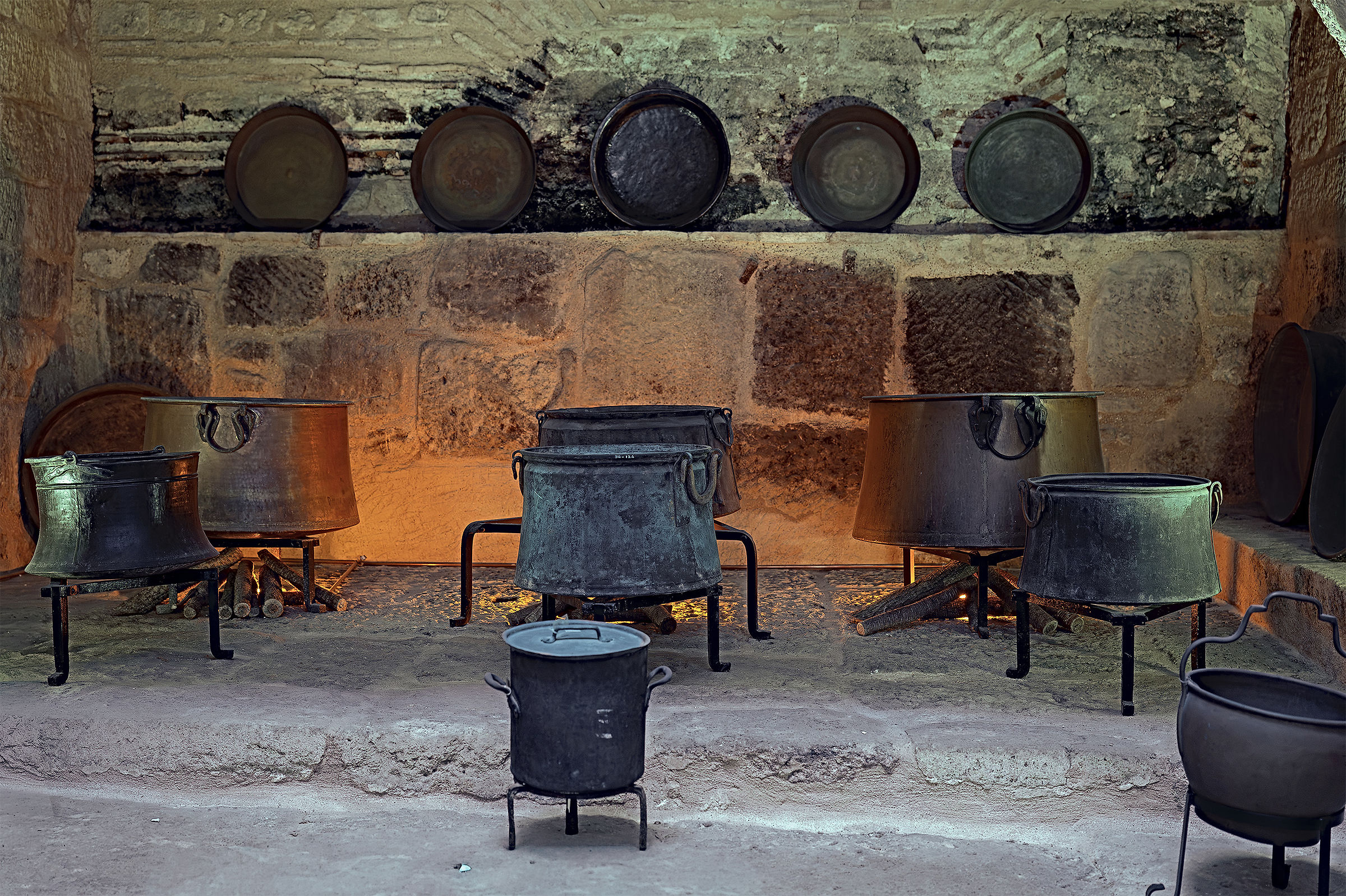 Istanbul - Topkapi Palace - Cuisine detail