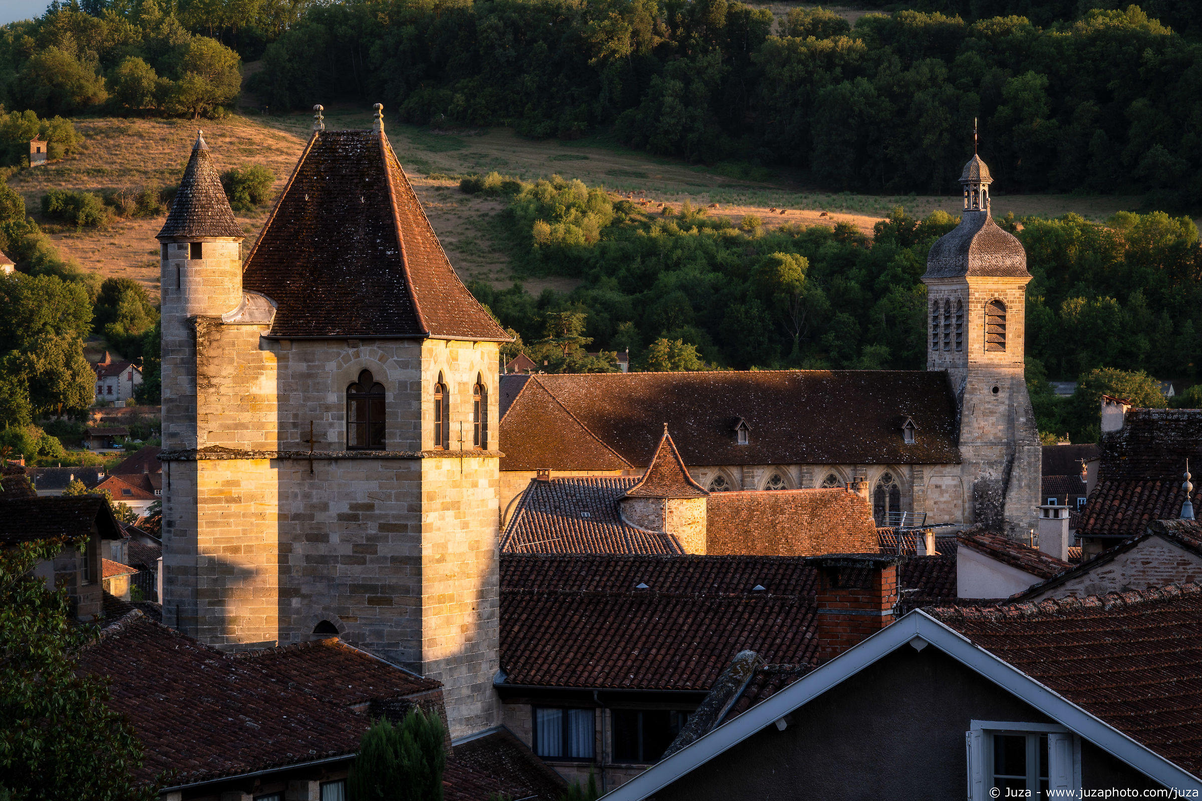 Figeac al tramonto