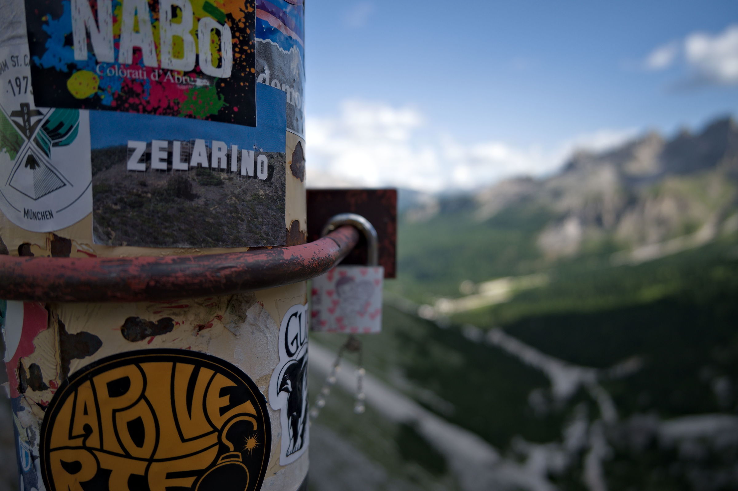 Lock with a view