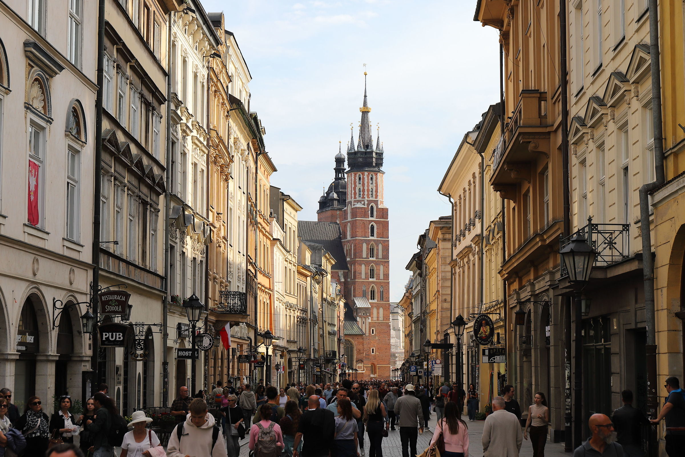Via Florianska - Basilica di Santa Maria (Cracovia)