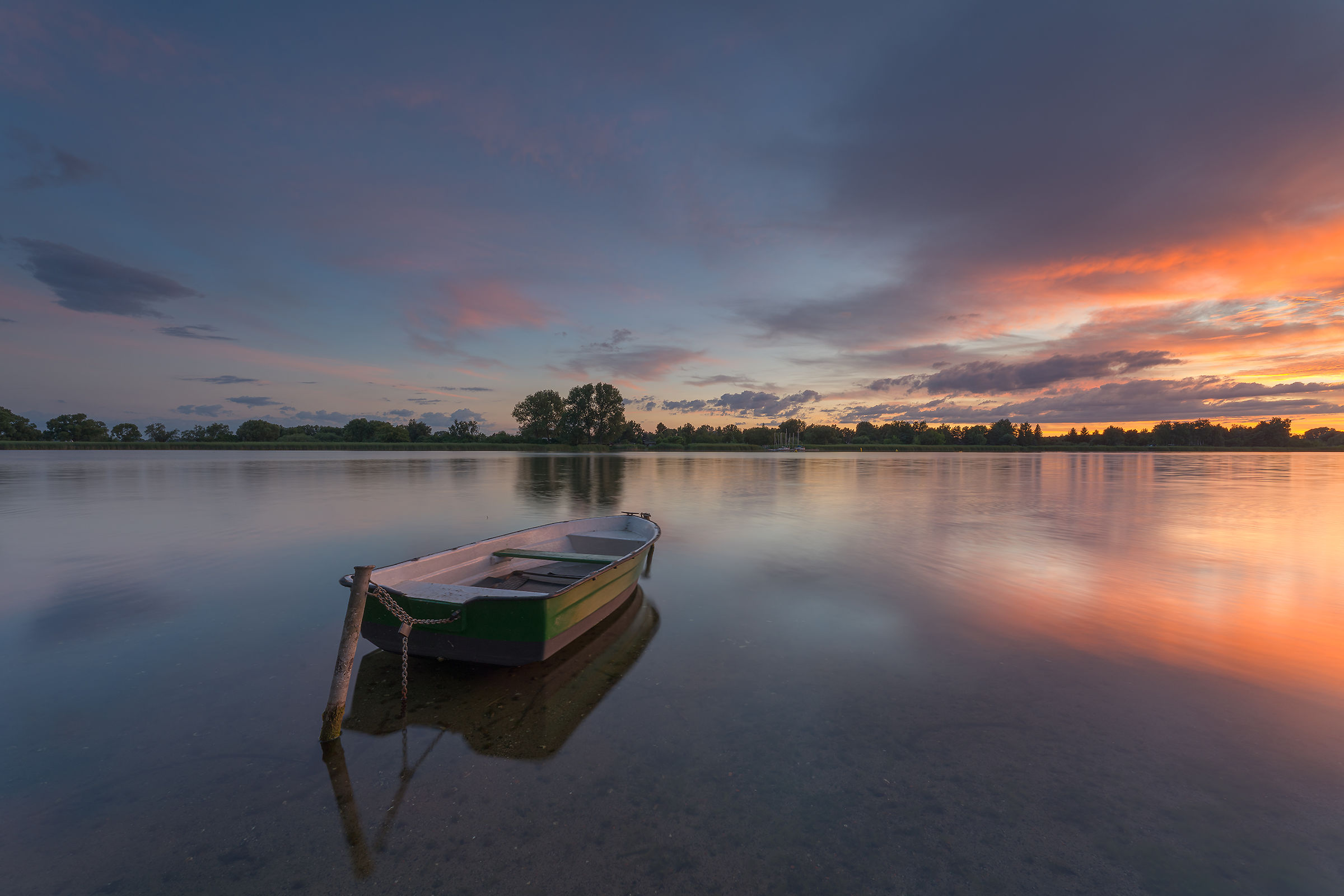 Lake - sunset