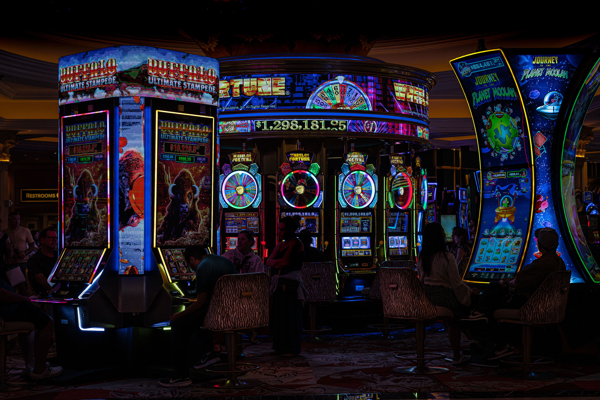 Giorno o notte a Las Vegas?