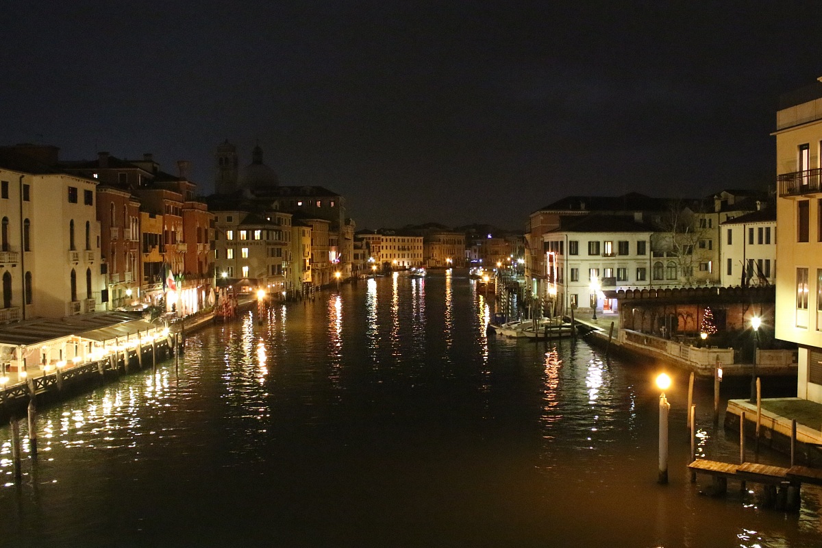 Grand Canal at night