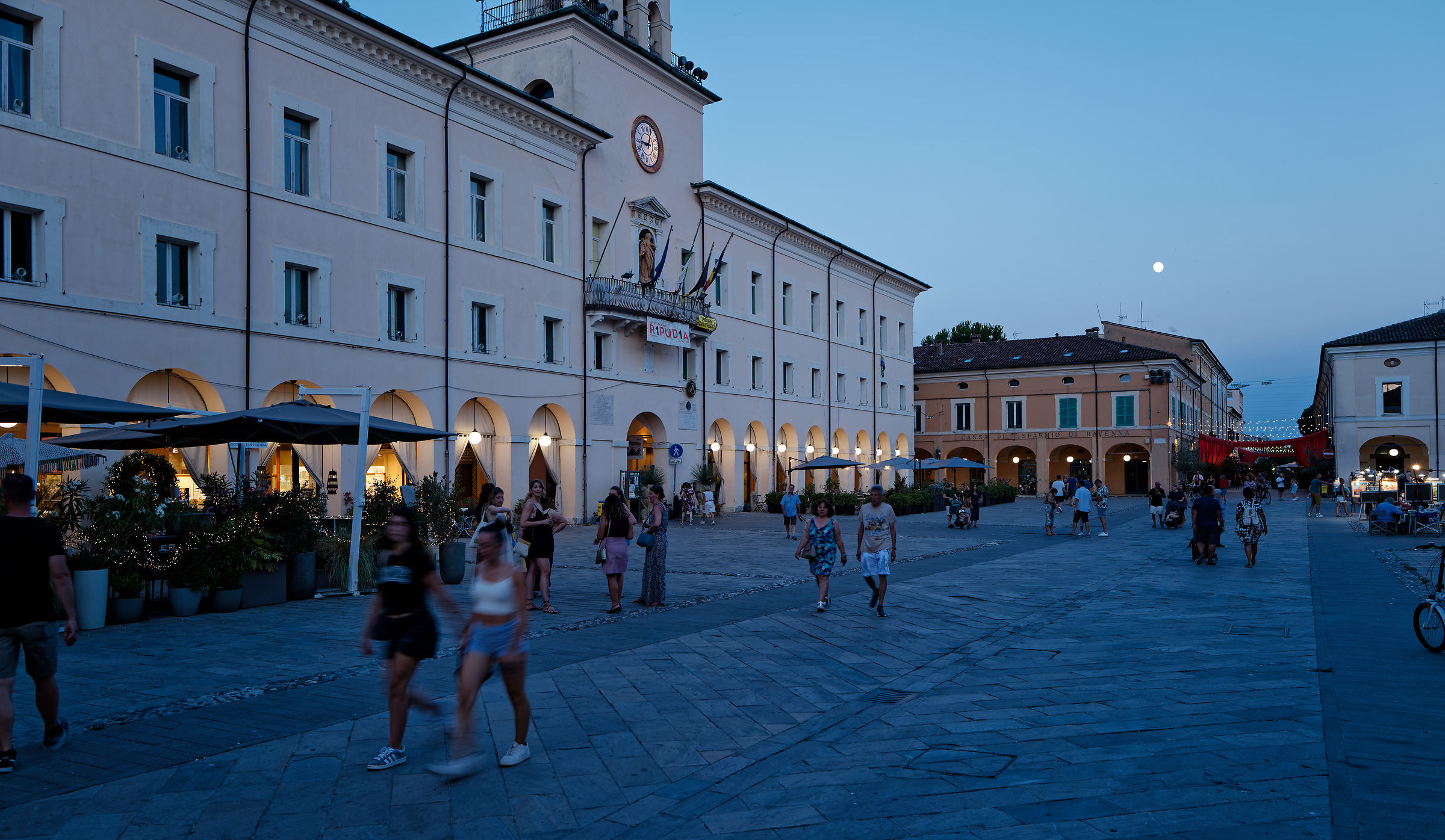 Cervia blue hour