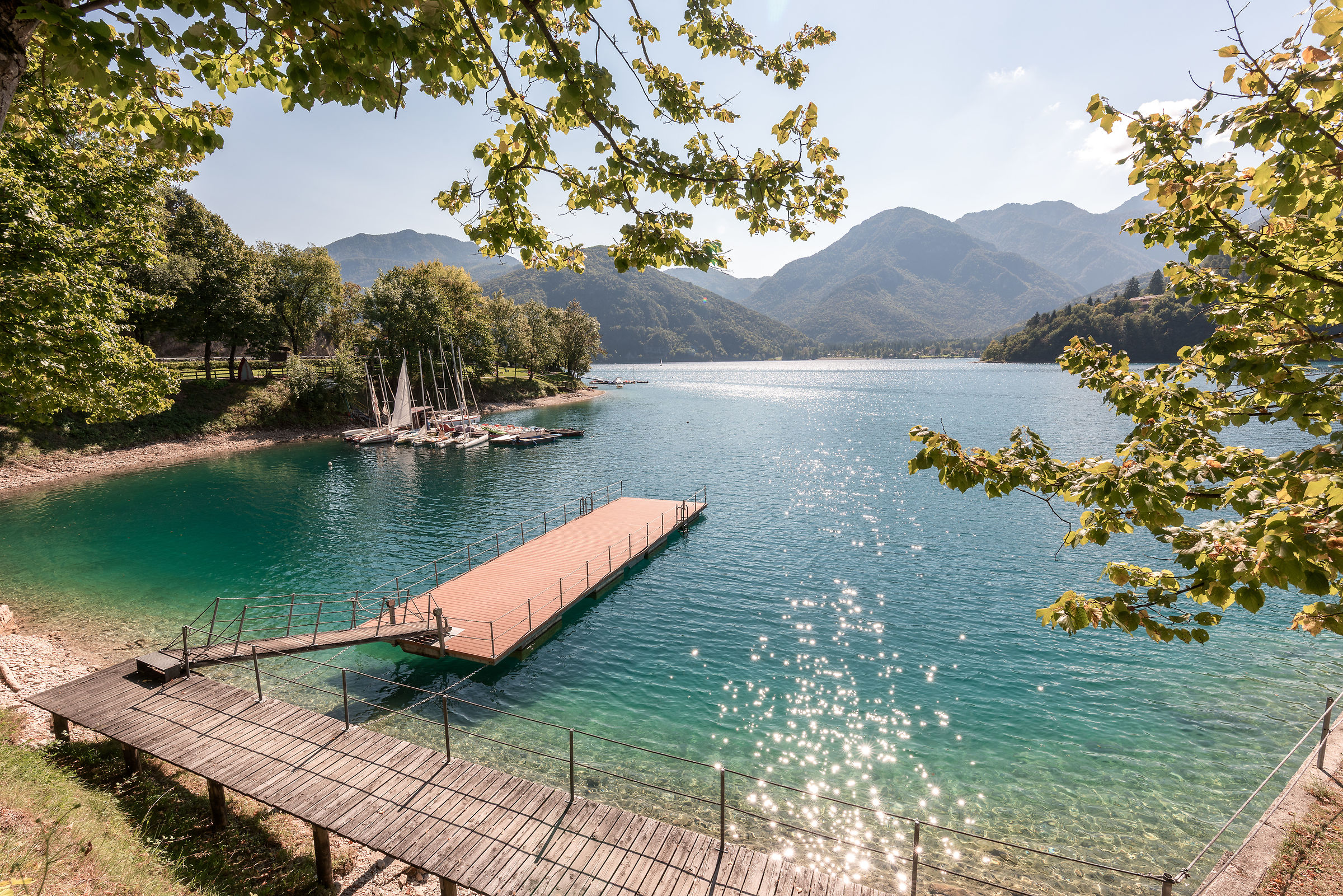 Molo di Mezzolago - Lake Ledro