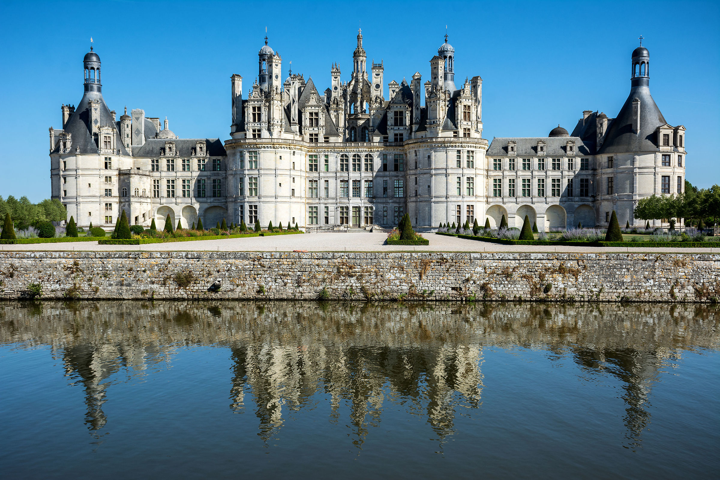 Chambord and his reflection