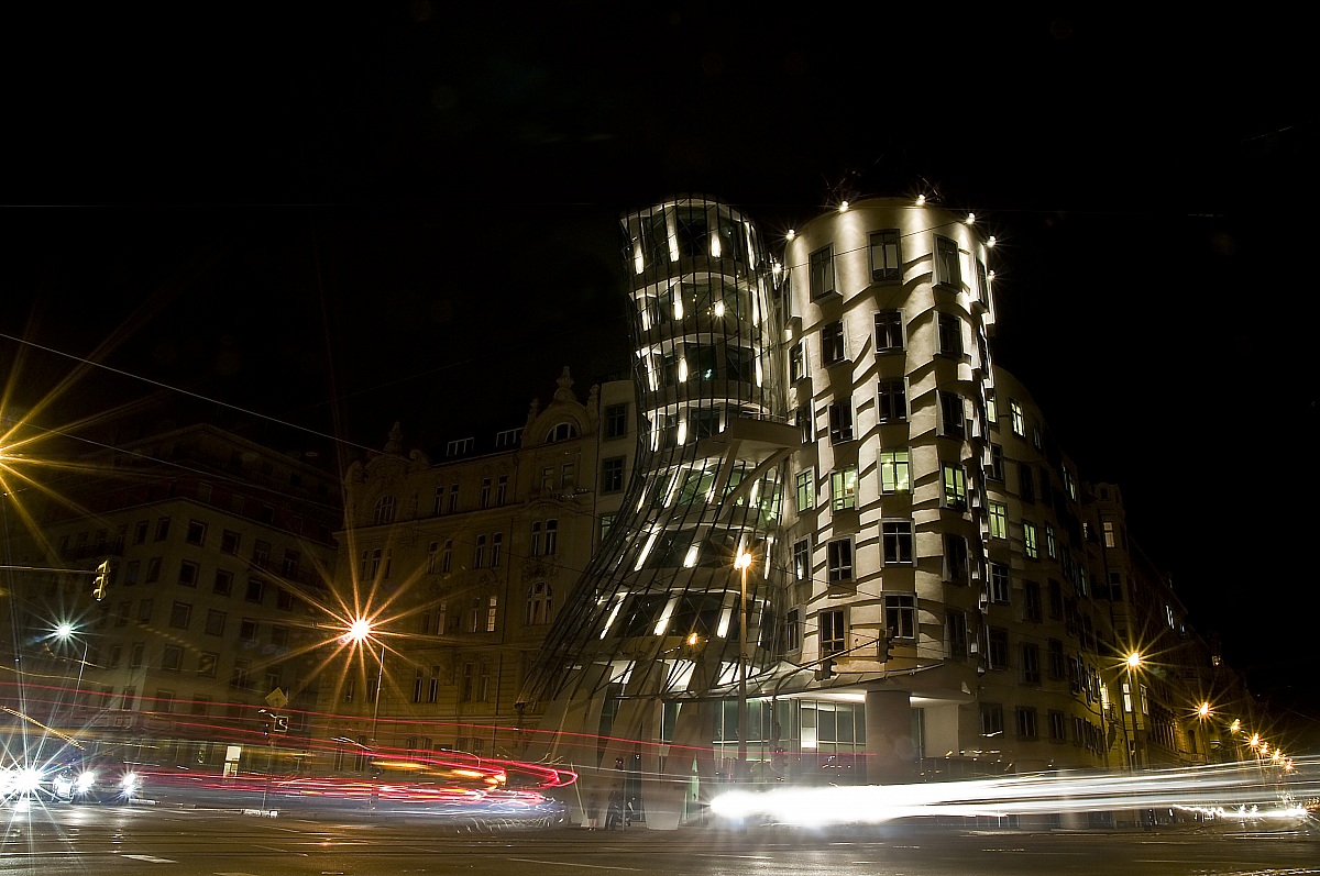 Prague, the dancing house (dedicated to Fred and Ginger)
