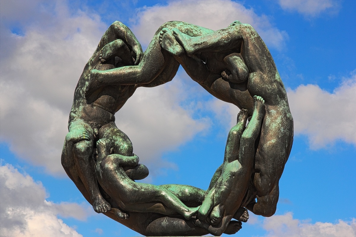 "The wheel of life" (Vigelandsparken - Oslo)