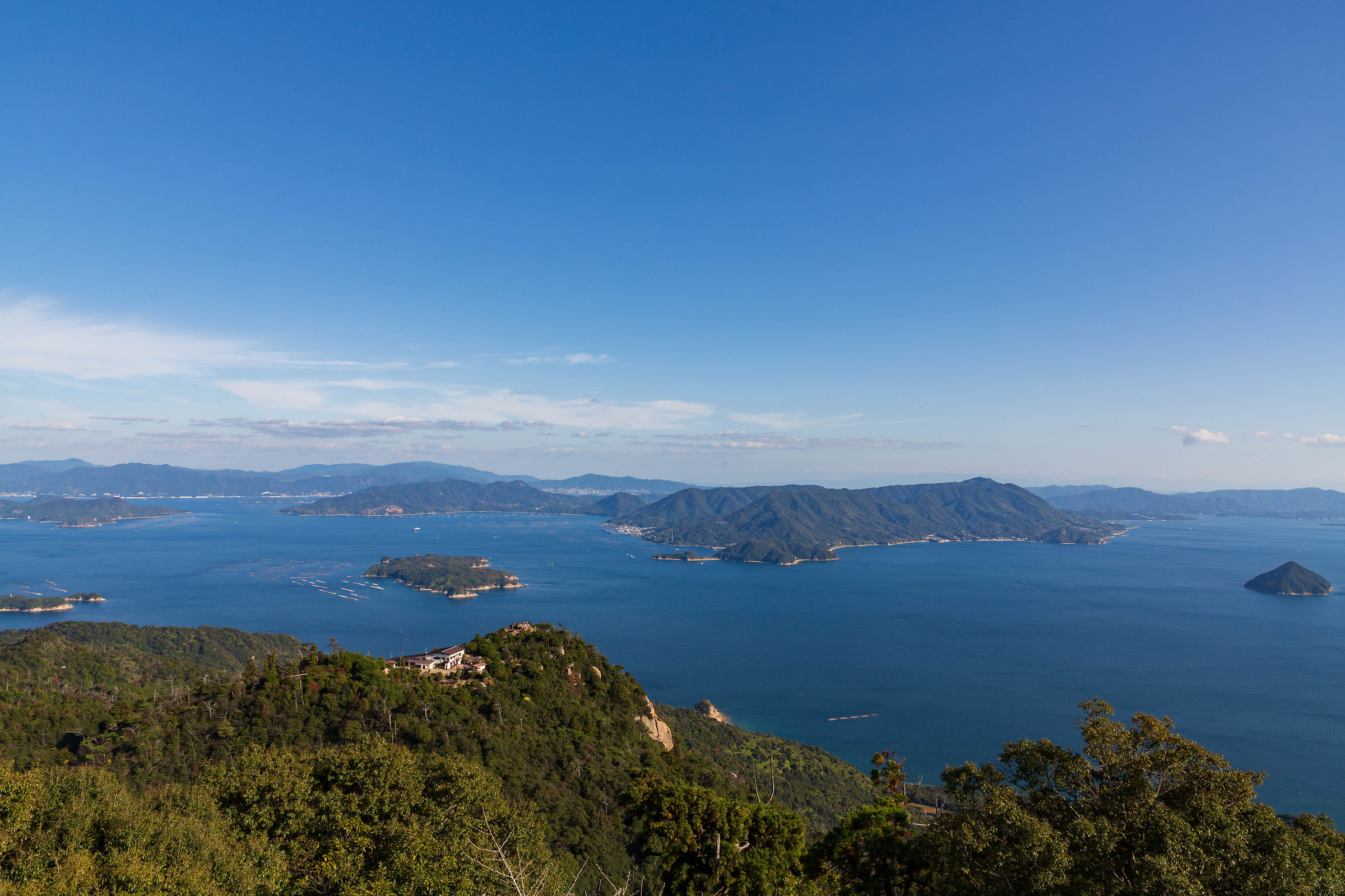 Vista dal Monte Misen (Miyajima - Itsukushima)