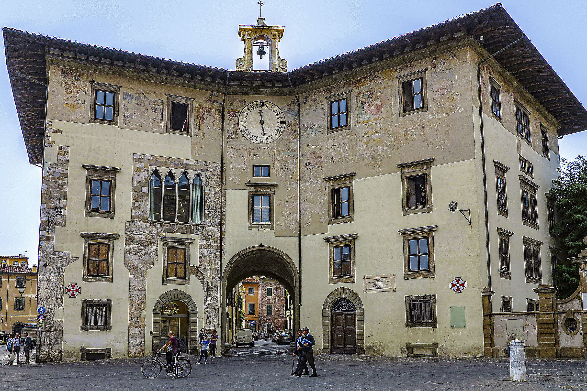 The Palazzo dell'Orologio in Piazza dei Cavalieri in Pi...