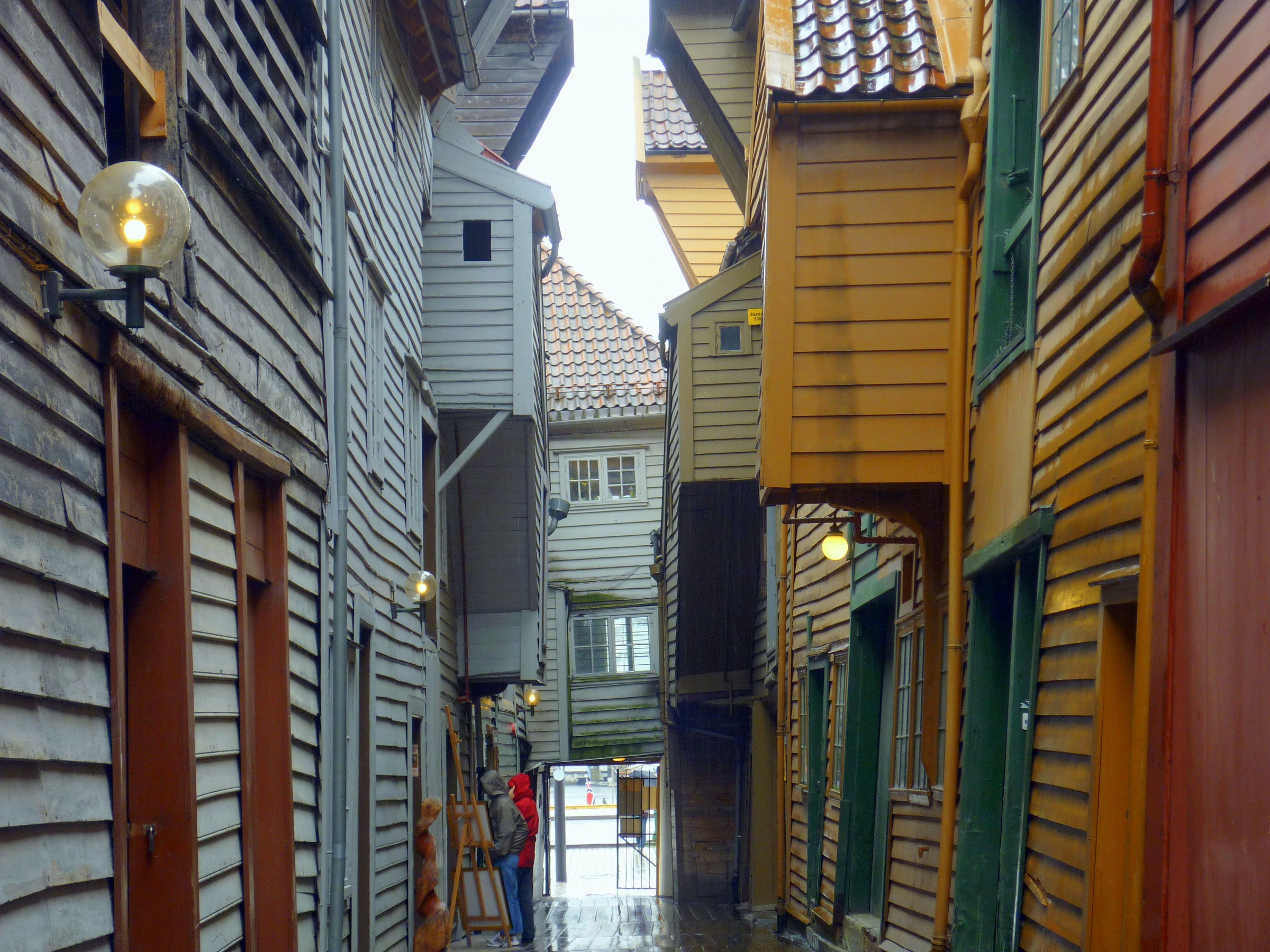 Among the narrow streets of Bergen