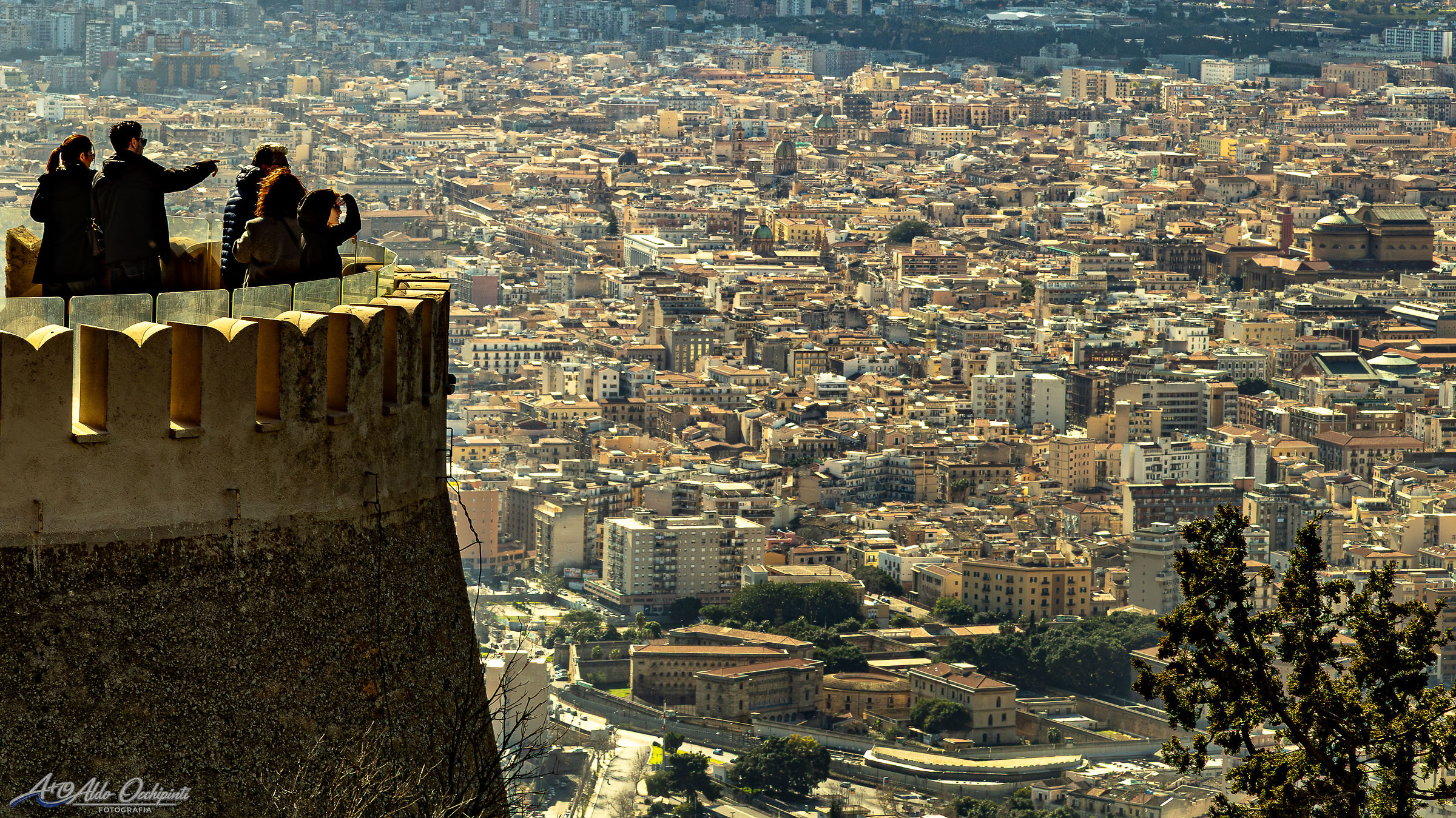 Palermo (dalla terrazza del Castello Utveggio)