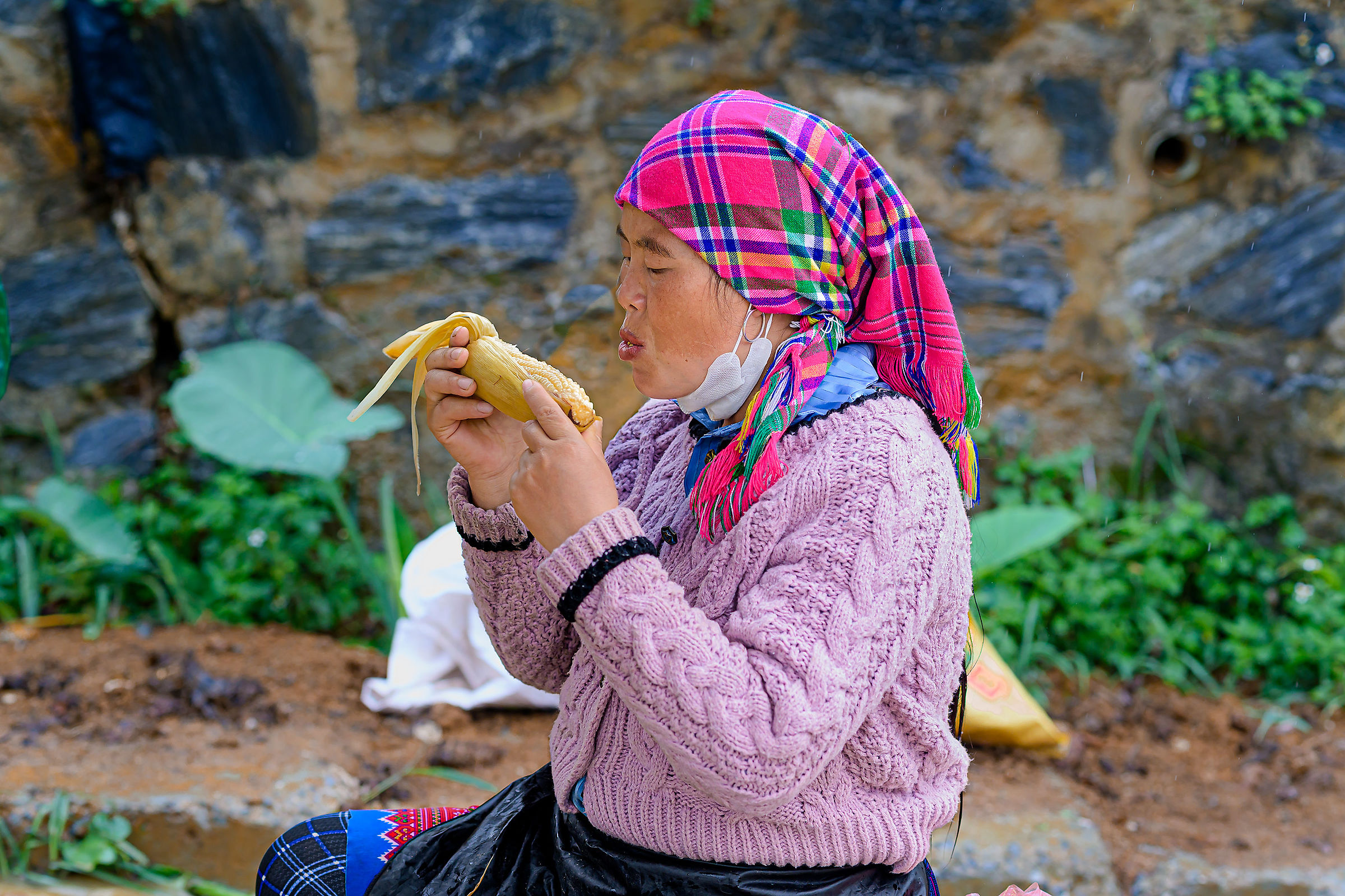 Snack with Corn on the Cob