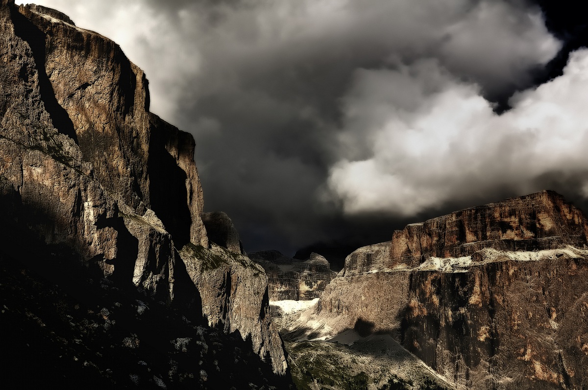 Dolomiti... minacciose!
