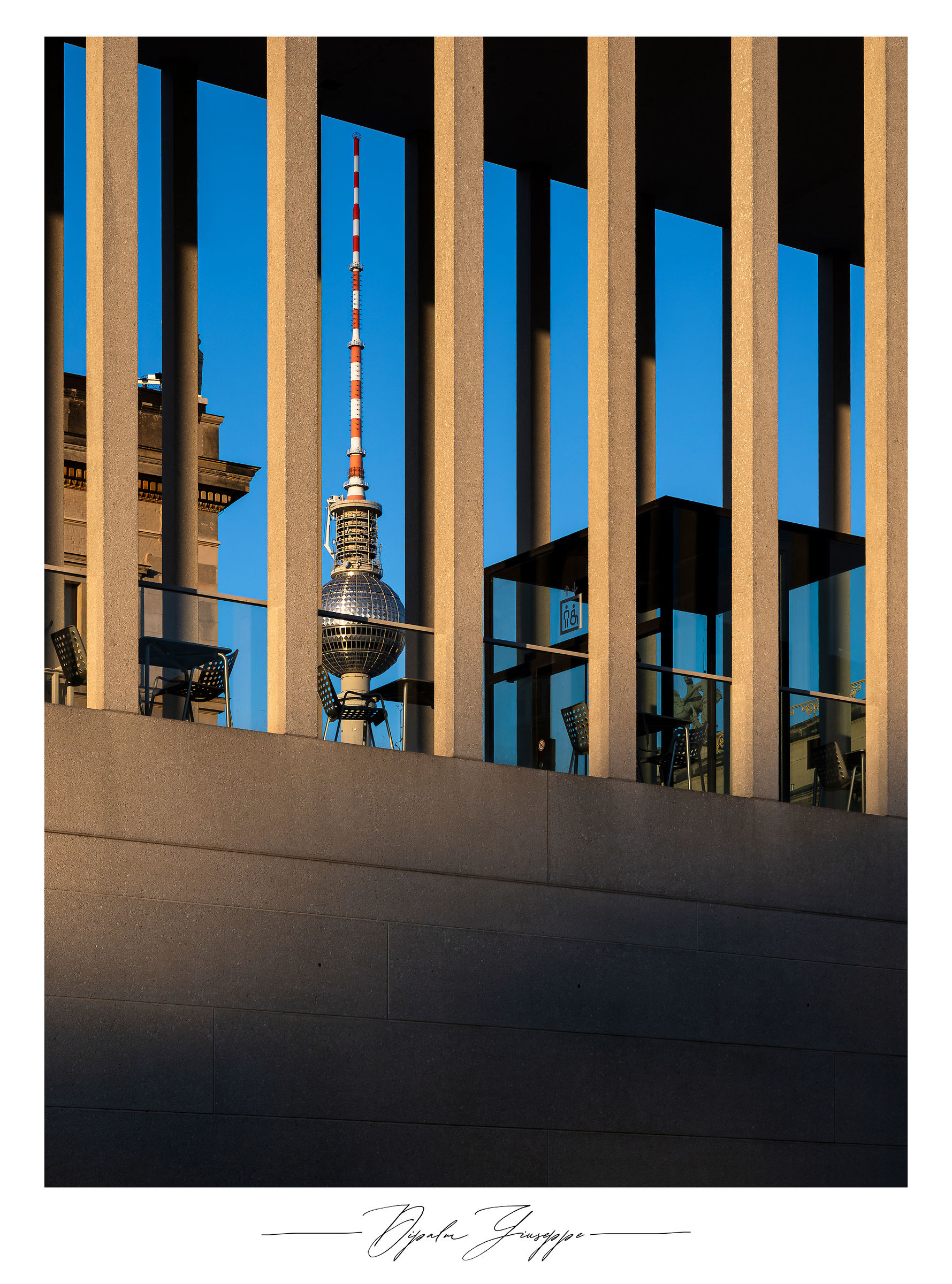 Fernsehturm seen from Museumsinsel