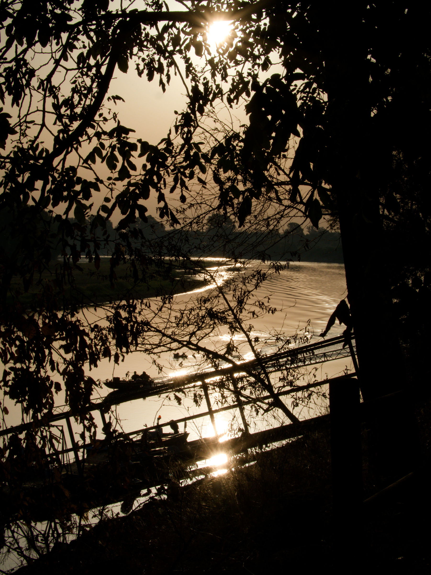 Sun already high this morning, soon the great heat