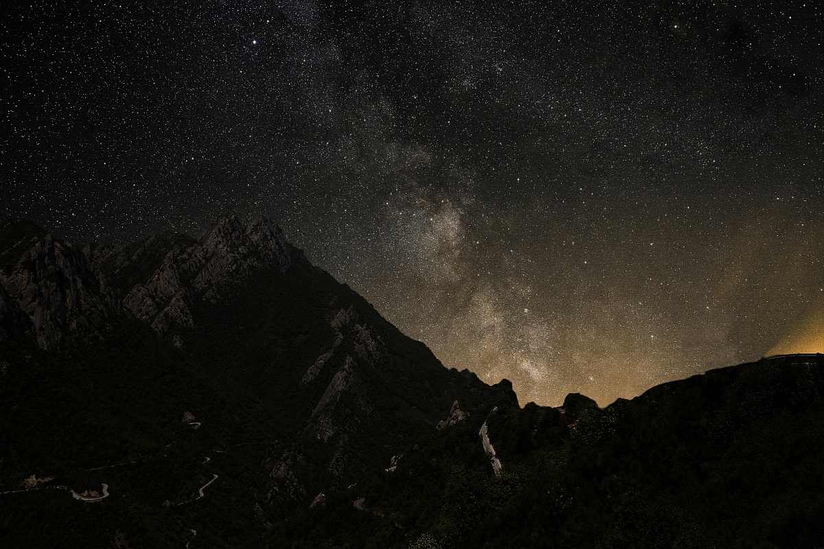 il meraviglioso spettacolo della via lattea