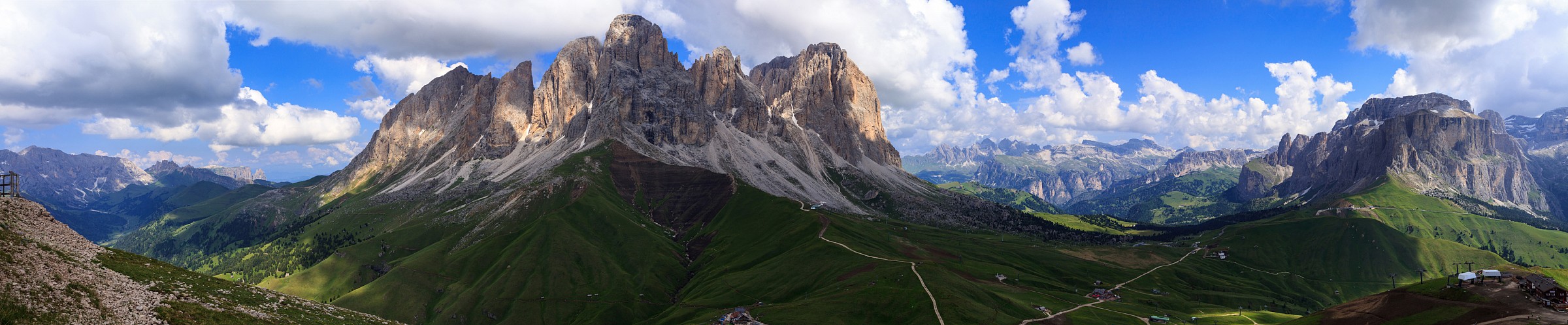 Dolomites from the Col Rodella