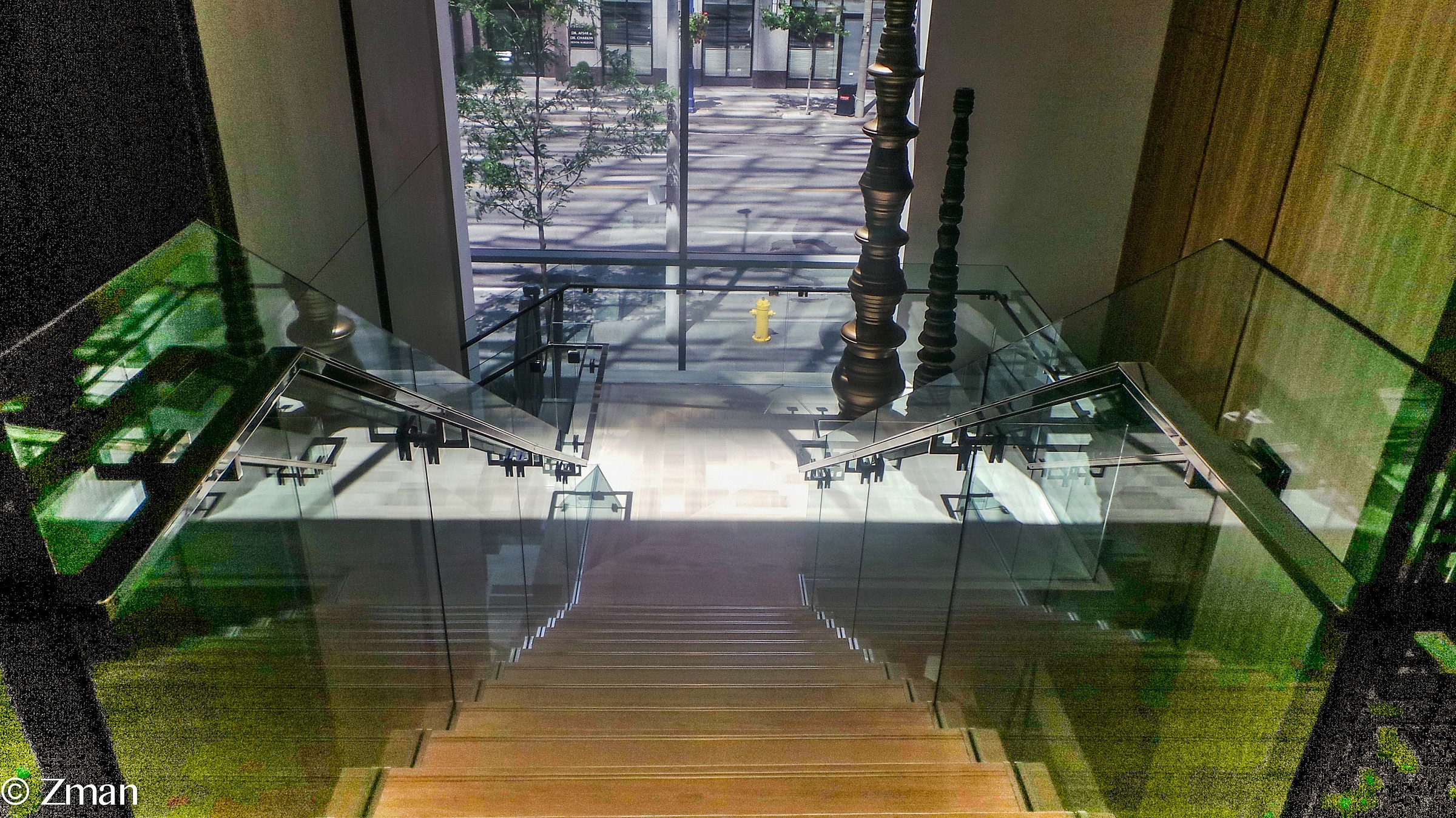 The Four Seasons Hotel Back Entrance